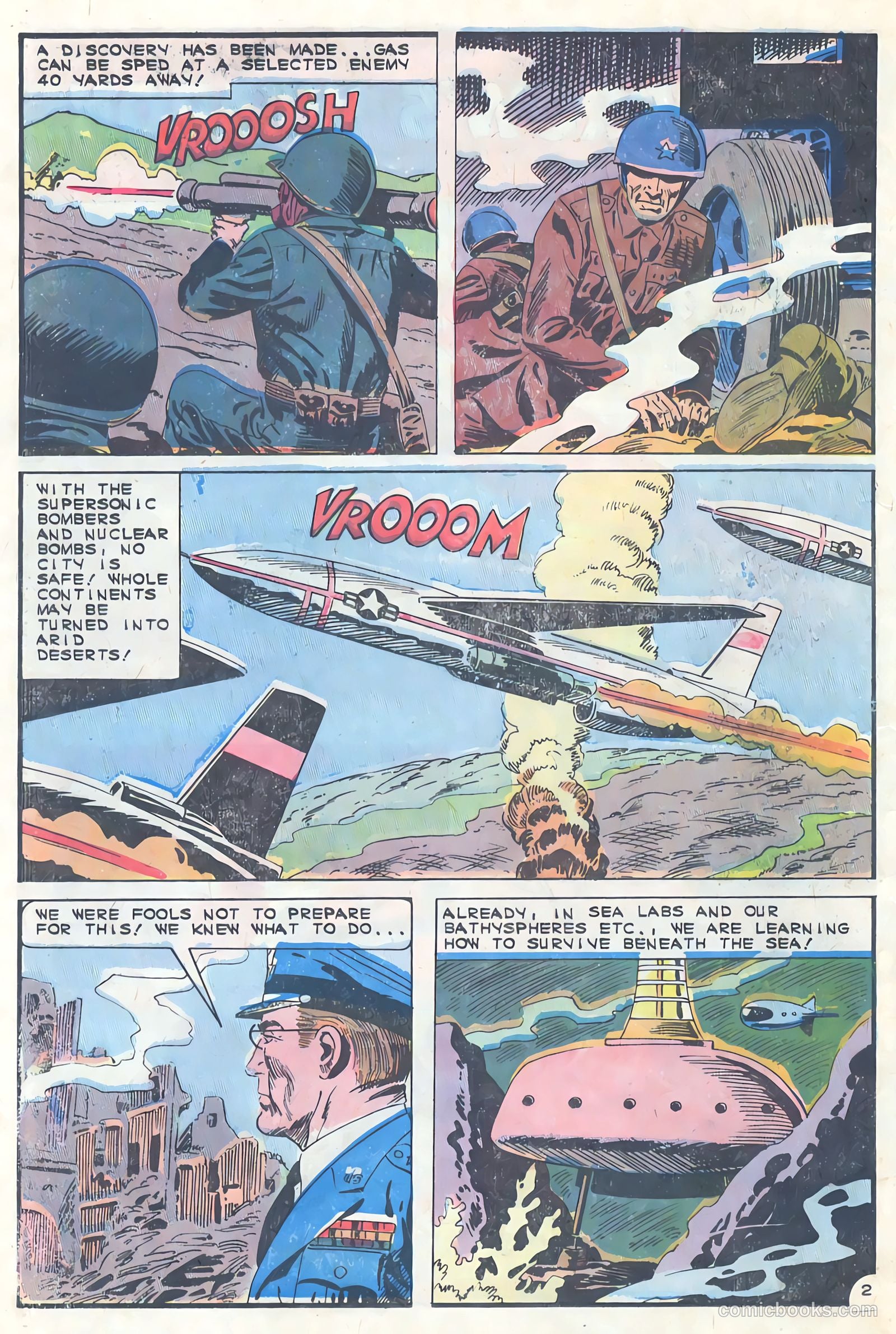 War and Attack #54 (1966) — page 22 of 36