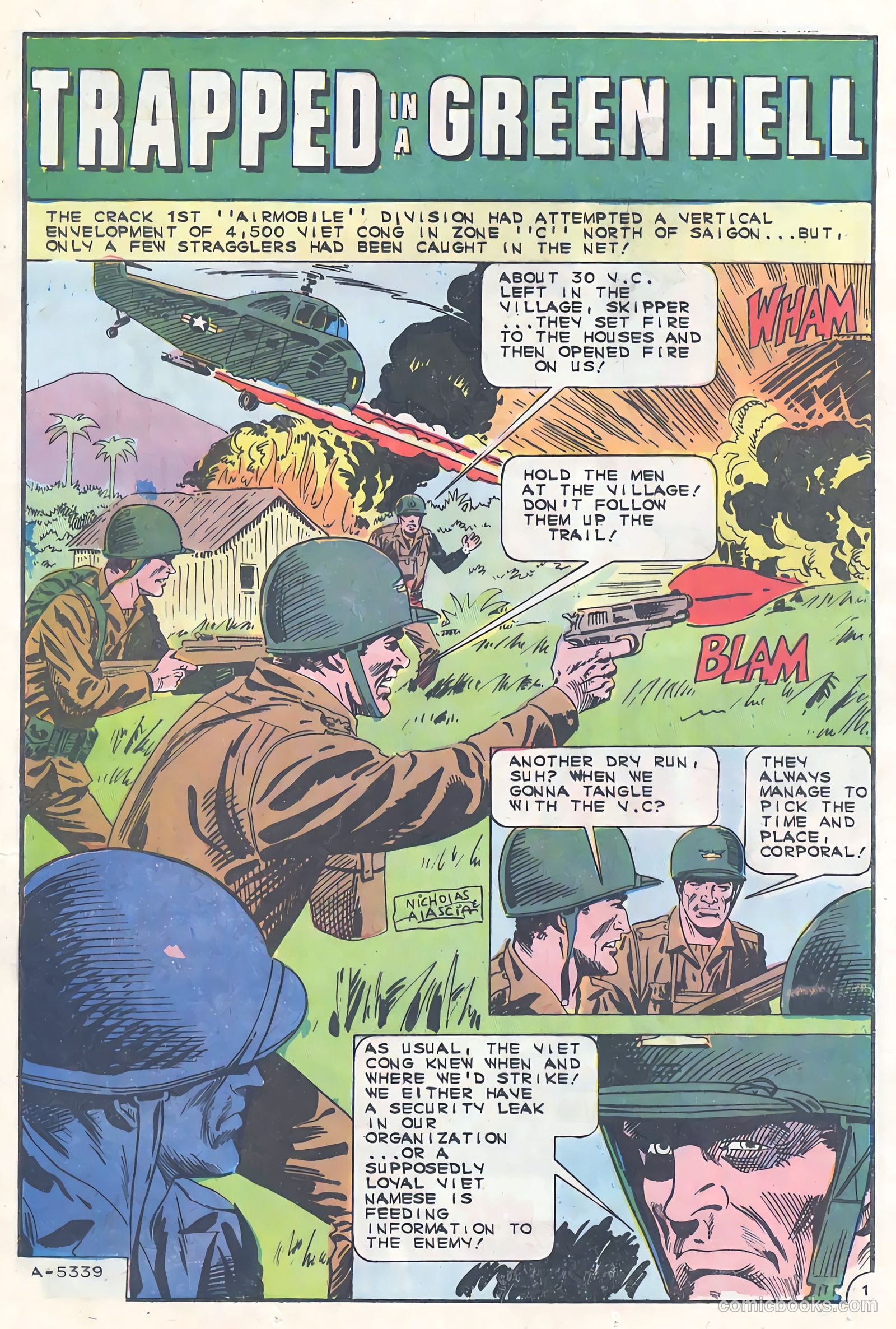 War and Attack #54 (1966) — page 25 of 36