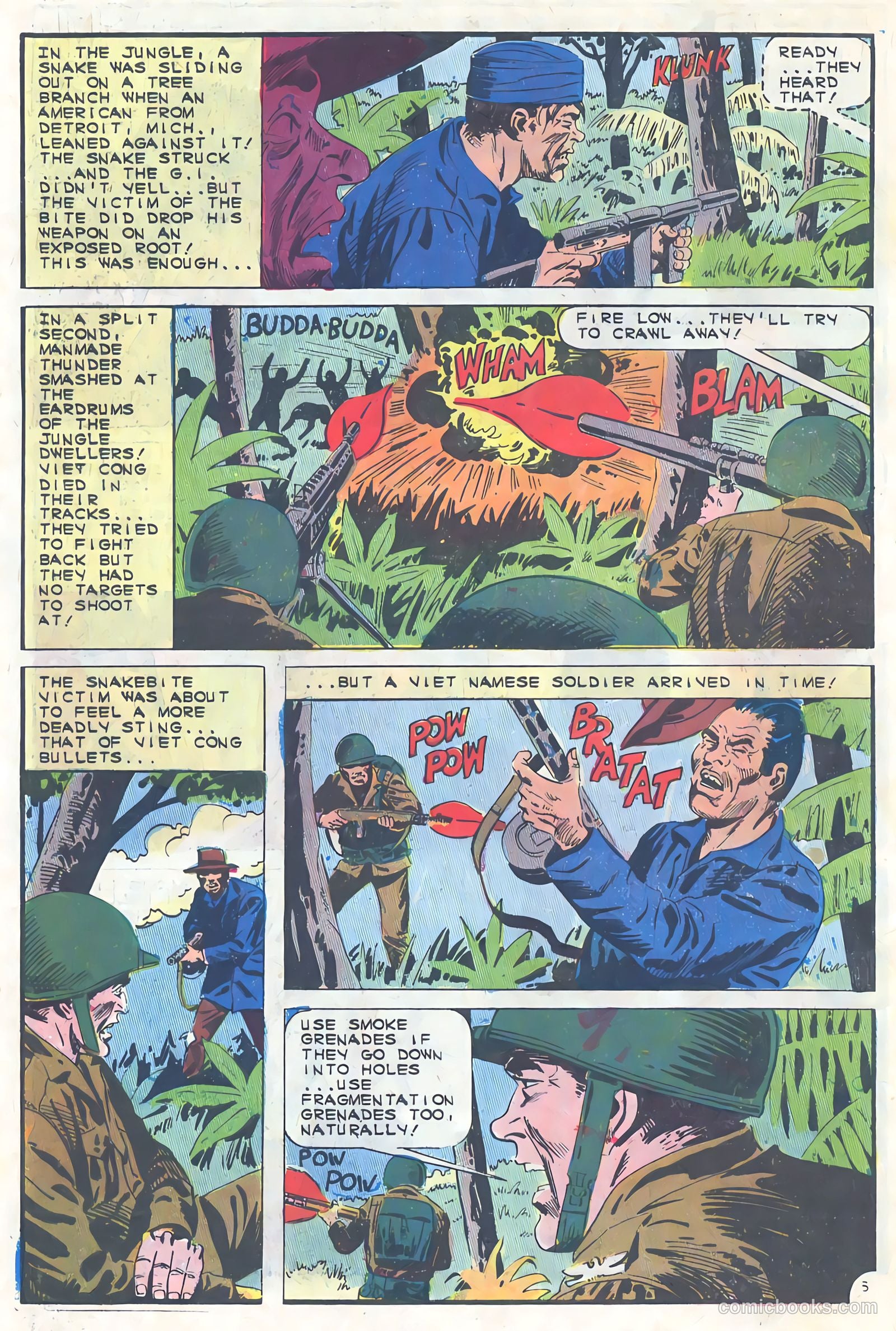 War and Attack #54 (1966) — page 30 of 36