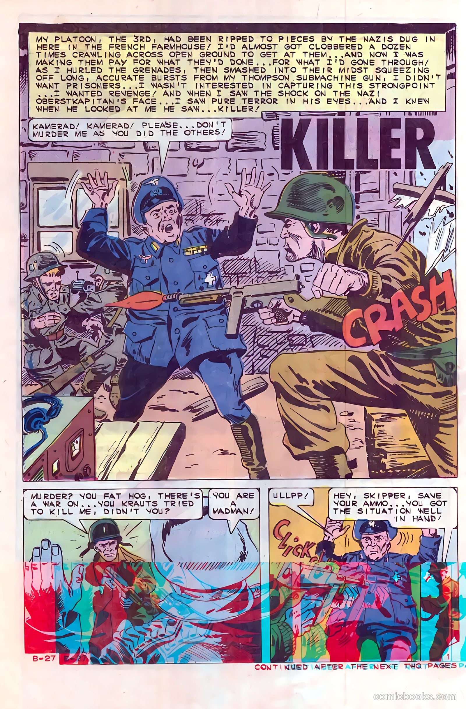 War and Attack #55 (1966) — page 22 of 36