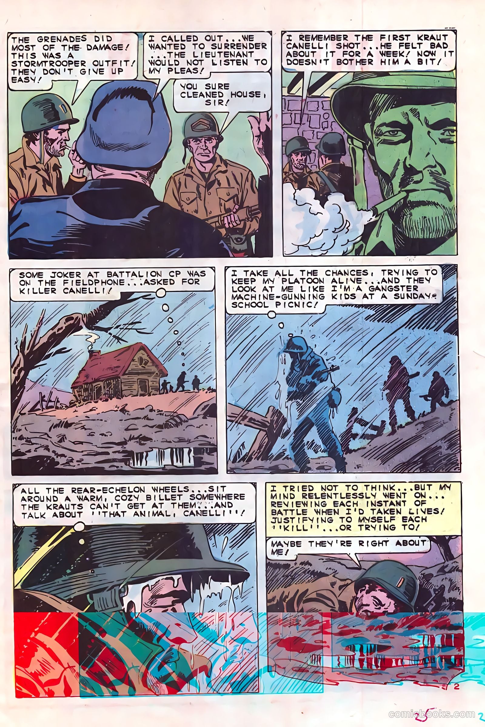 War and Attack #55 (1966) — page 25 of 36