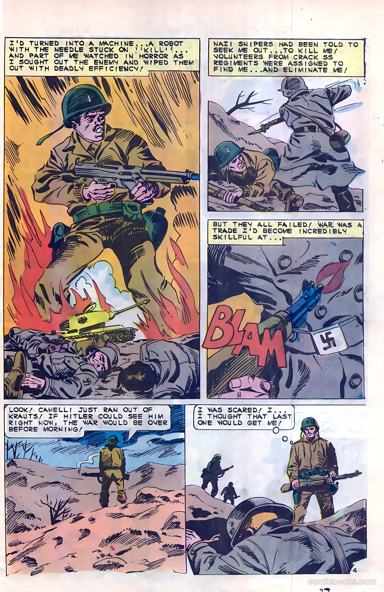 War and Attack #55 (1966) — page 27 of 36