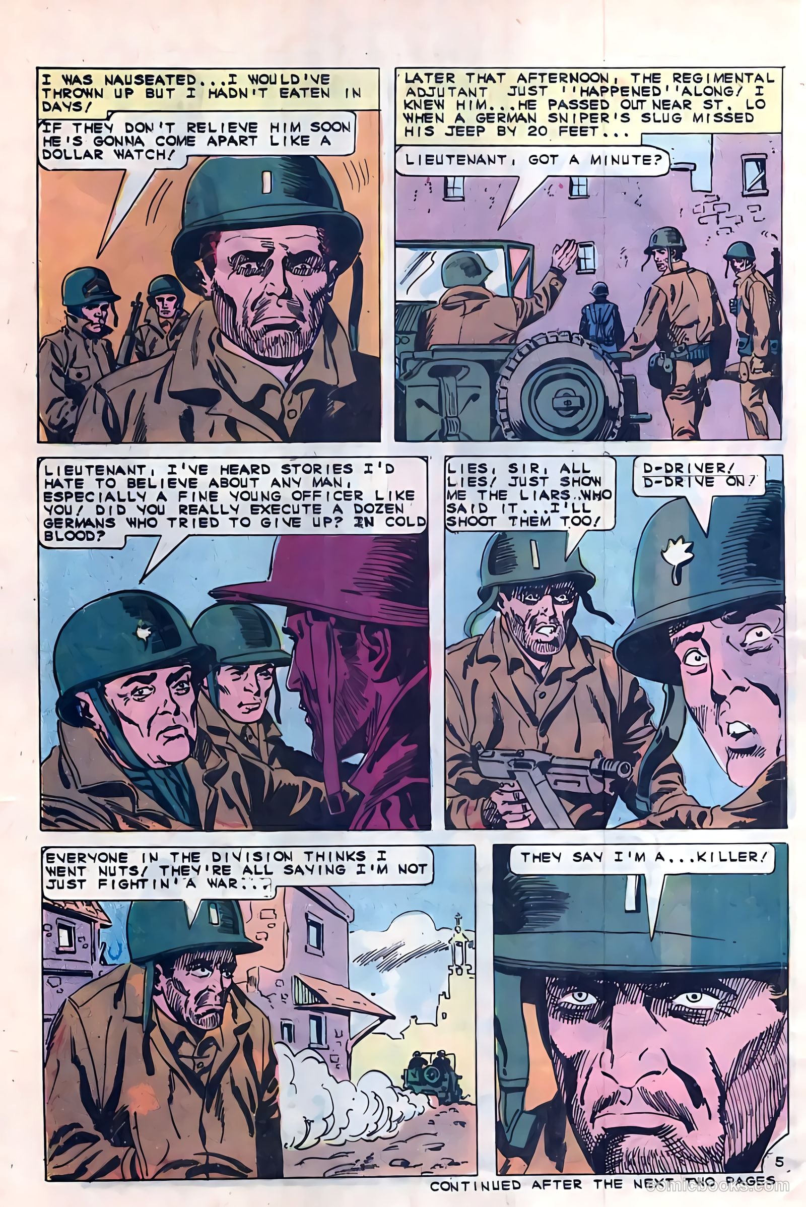 War and Attack #55 (1966) — page 28 of 36