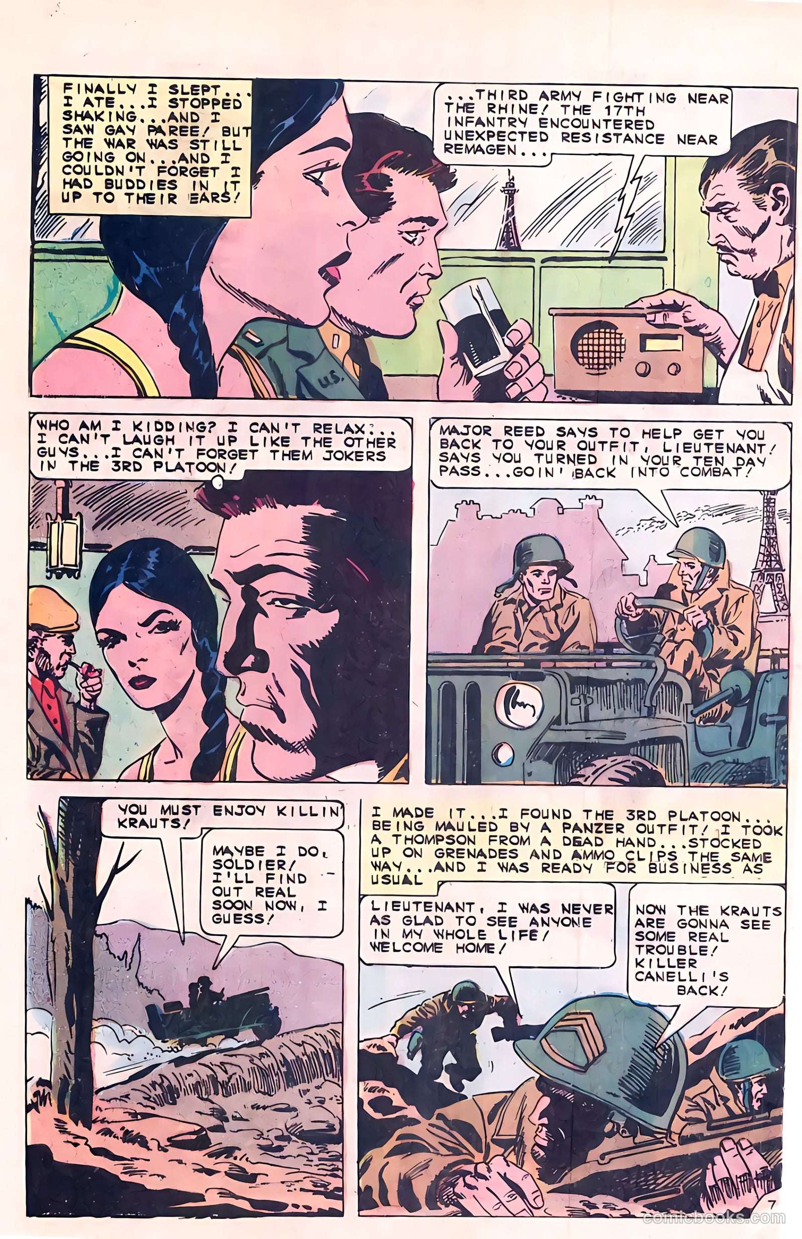 War and Attack #55 (1966) — page 32 of 36