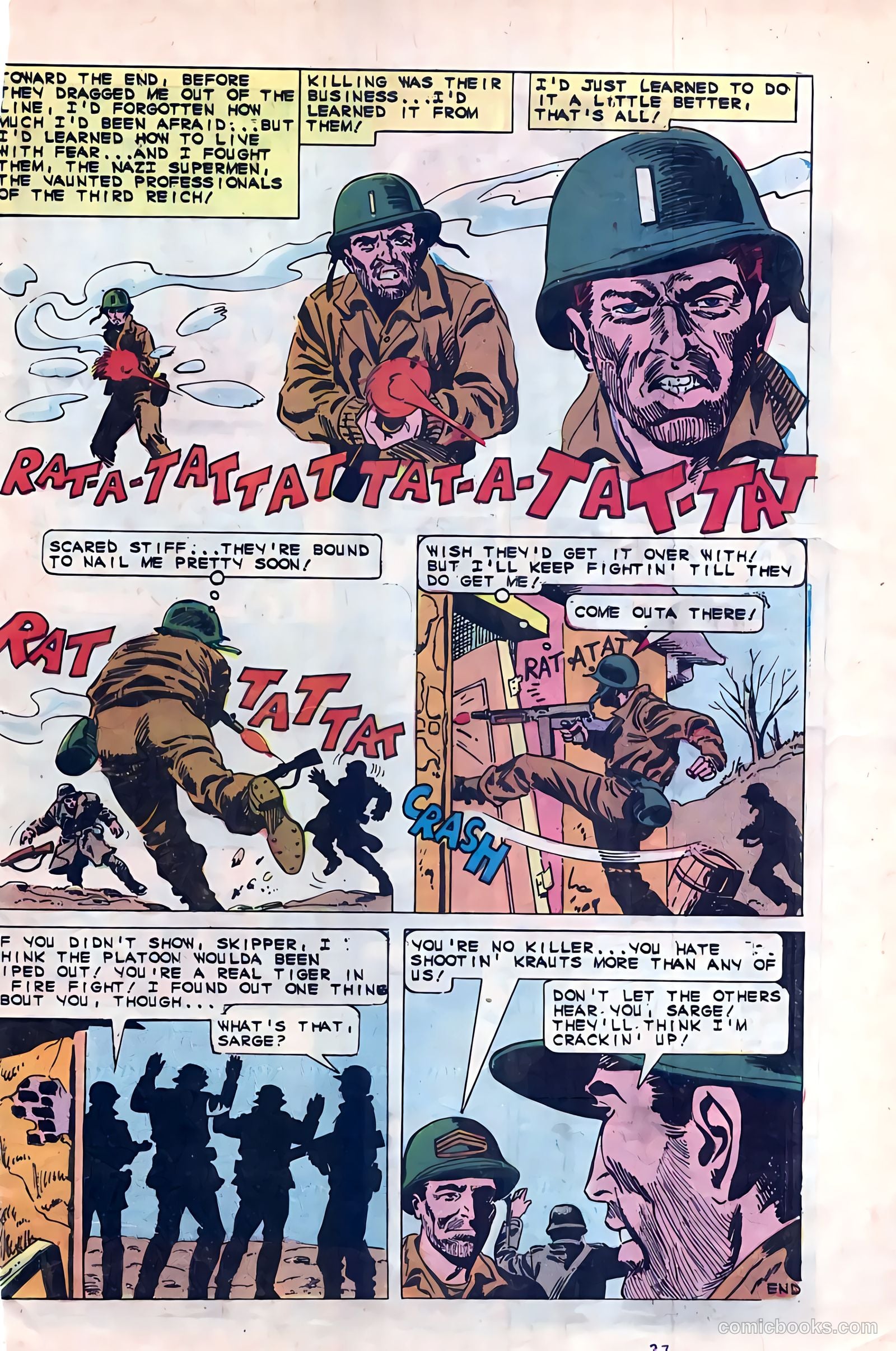 War and Attack #55 (1966) — page 33 of 36