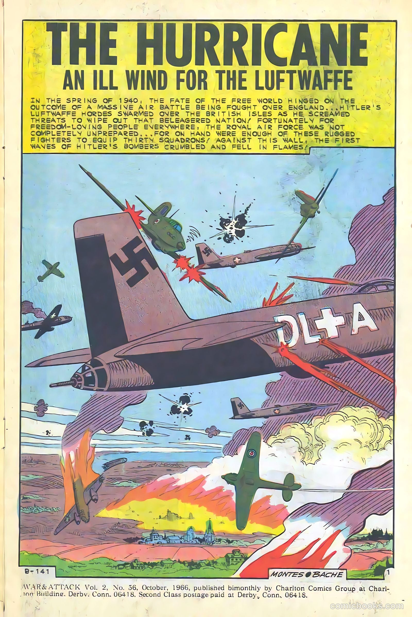 War and Attack #56 (1966) — page 3 of 36
