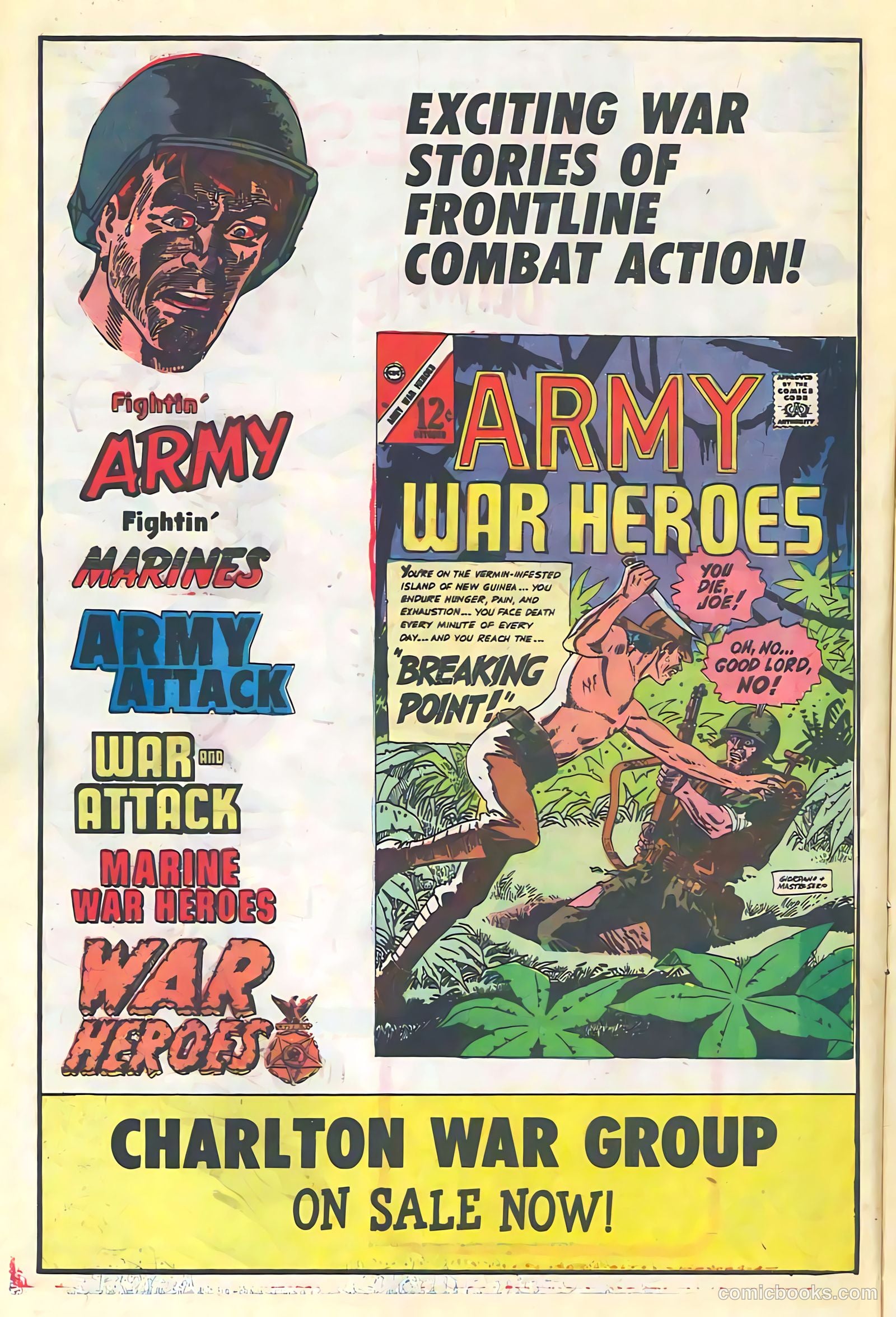 War and Attack #56 (1966) — page 8 of 36