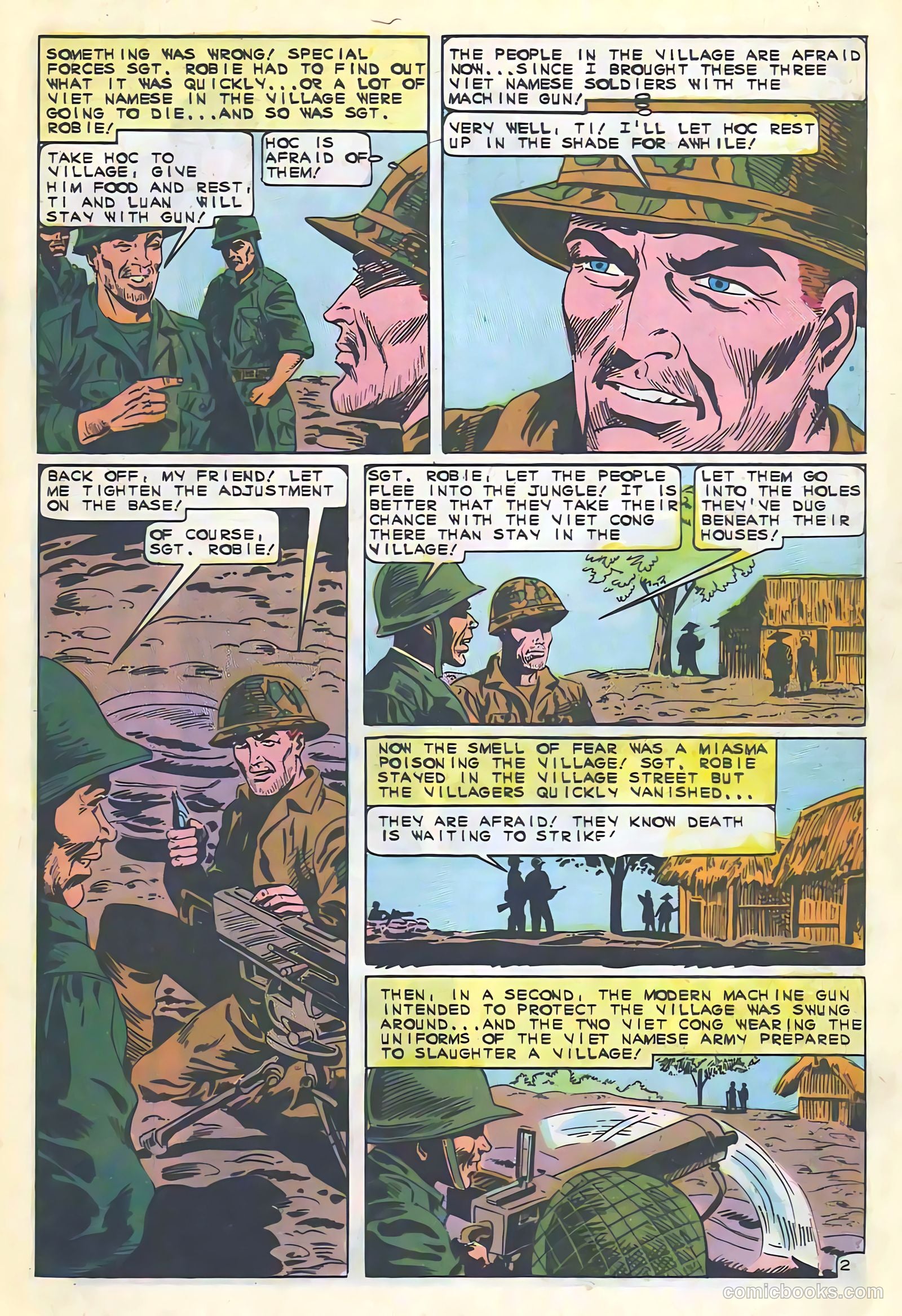 War and Attack #56 (1966) — page 21 of 36
