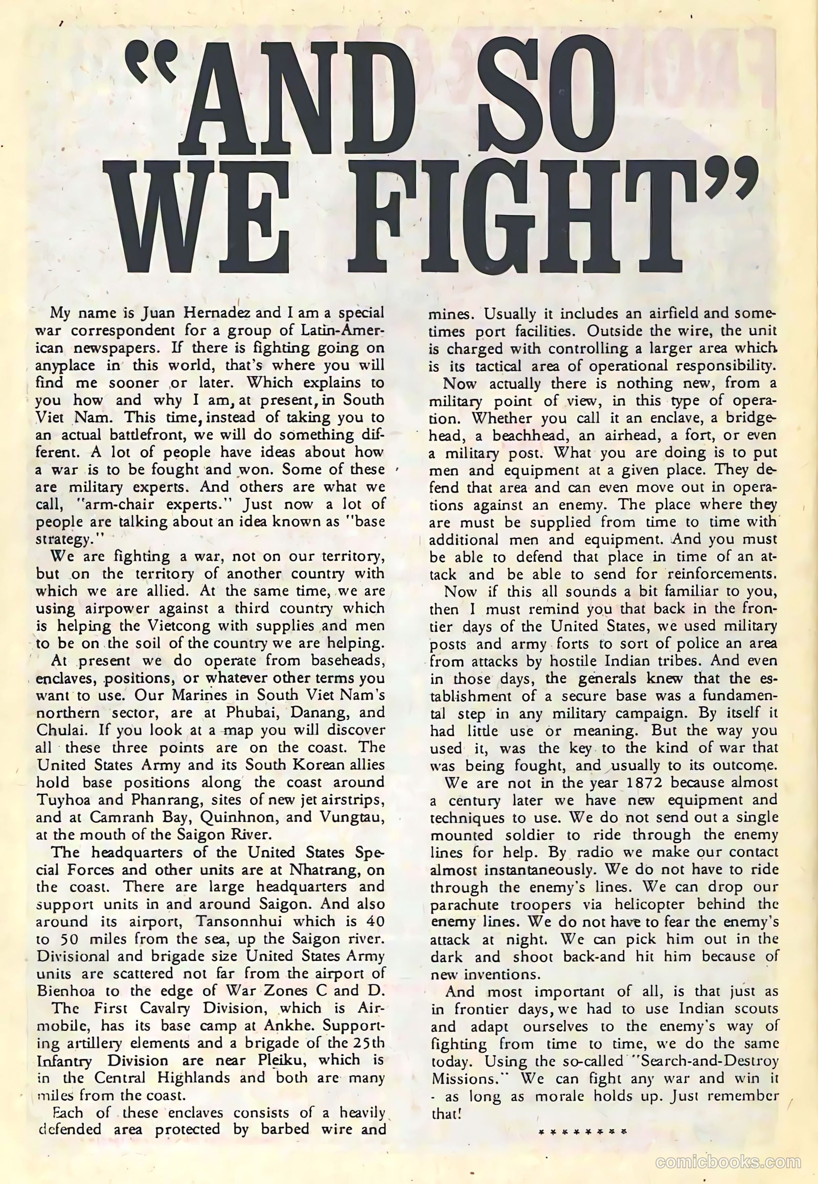 War and Attack #56 (1966) — page 24 of 36