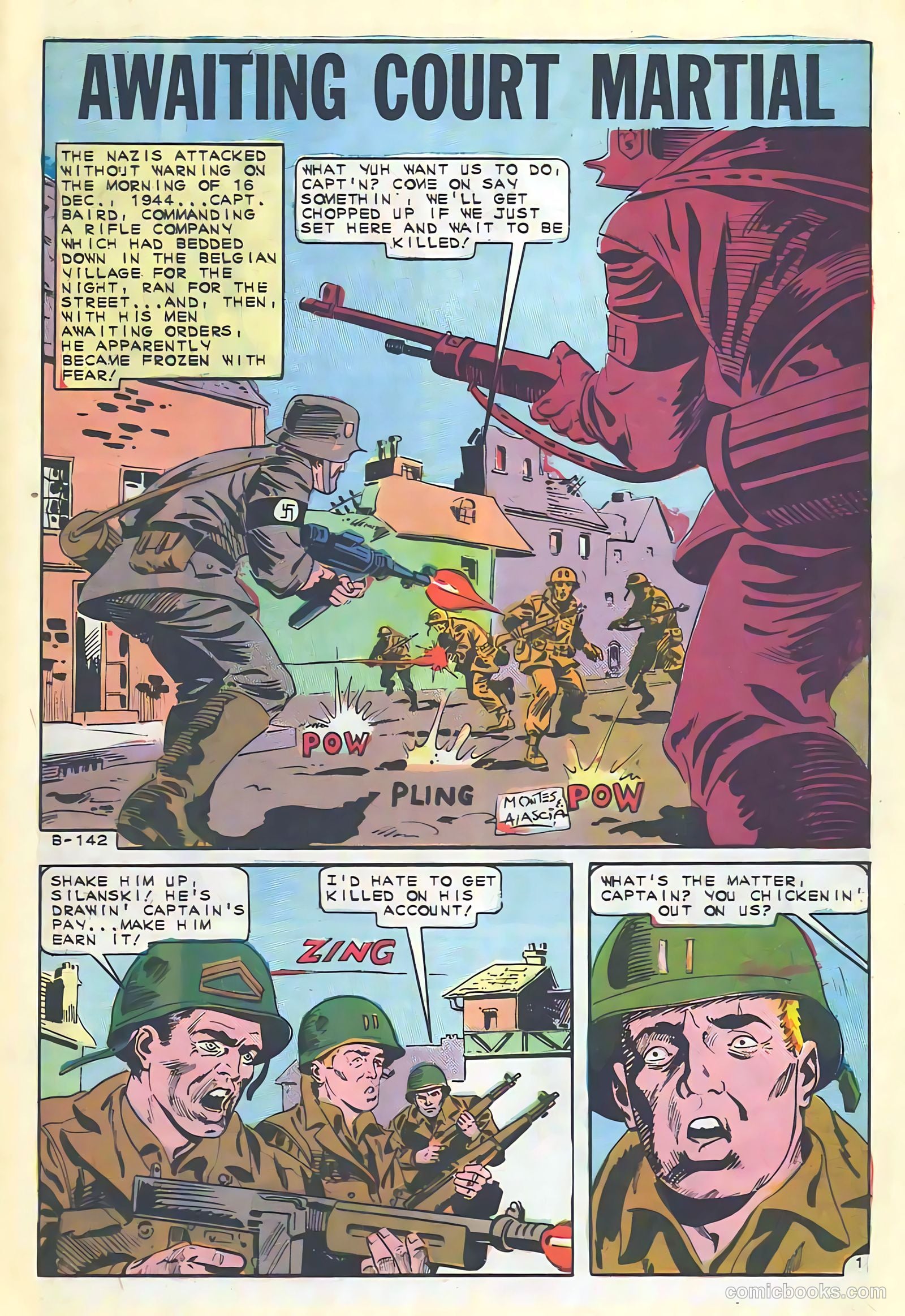 War and Attack #56 (1966) — page 25 of 36
