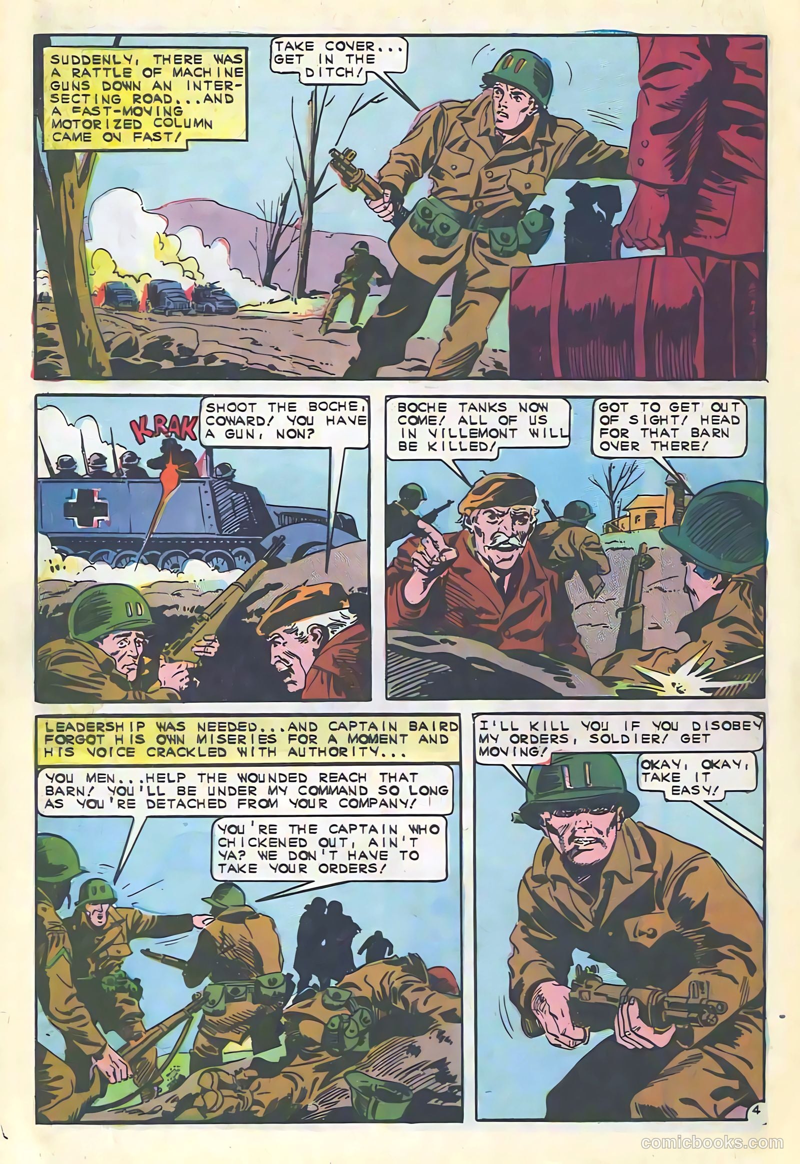 War and Attack #56 (1966) — page 28 of 36