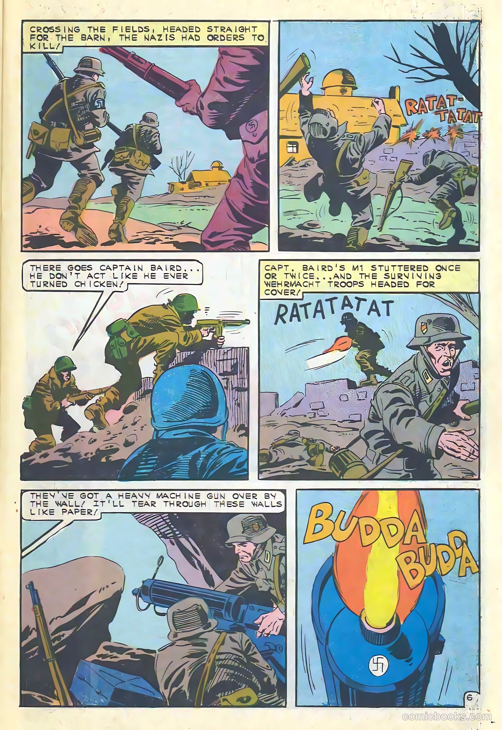 War and Attack #56 (1966) — page 31 of 36