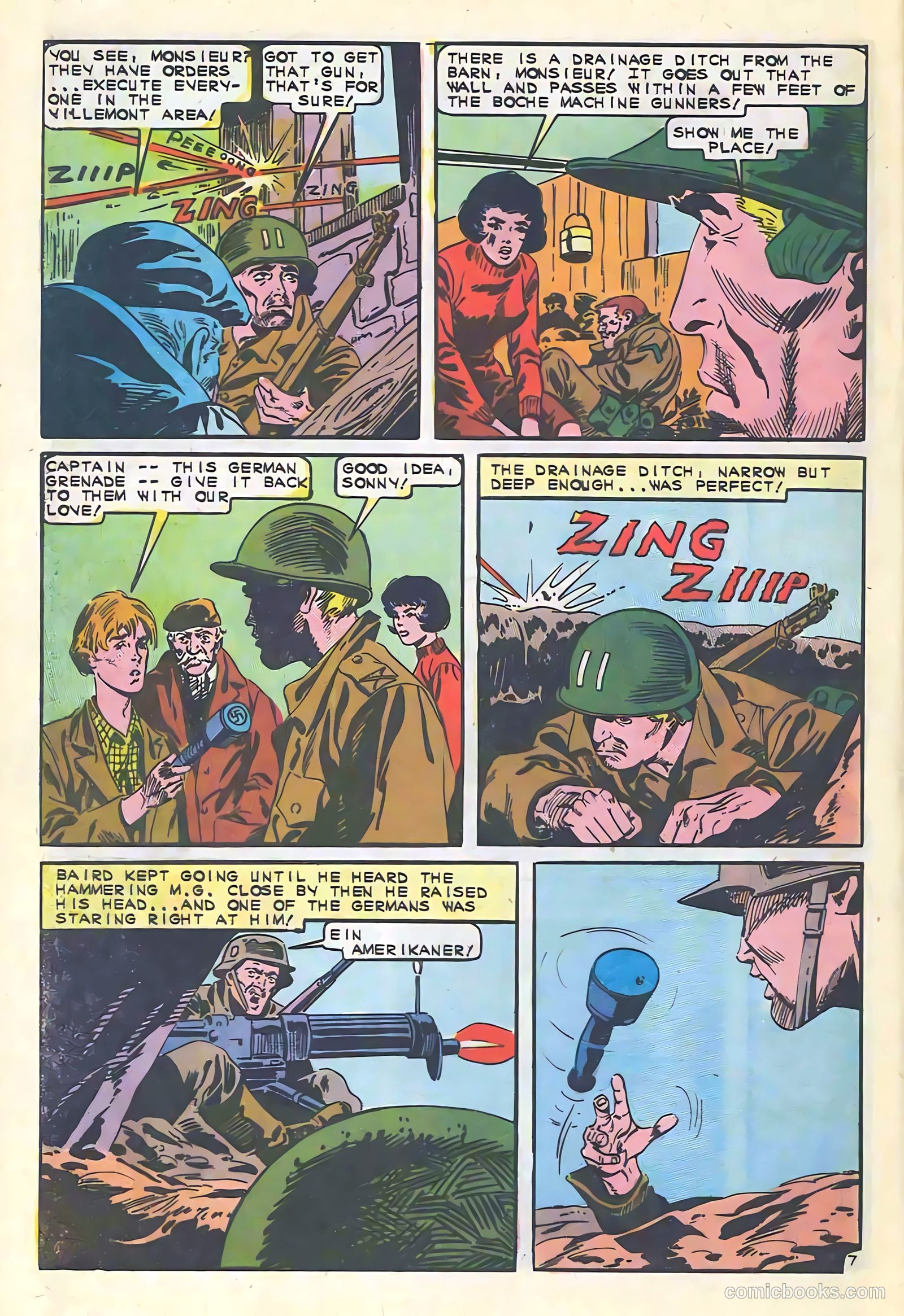 War and Attack #56 (1966) — page 32 of 36
