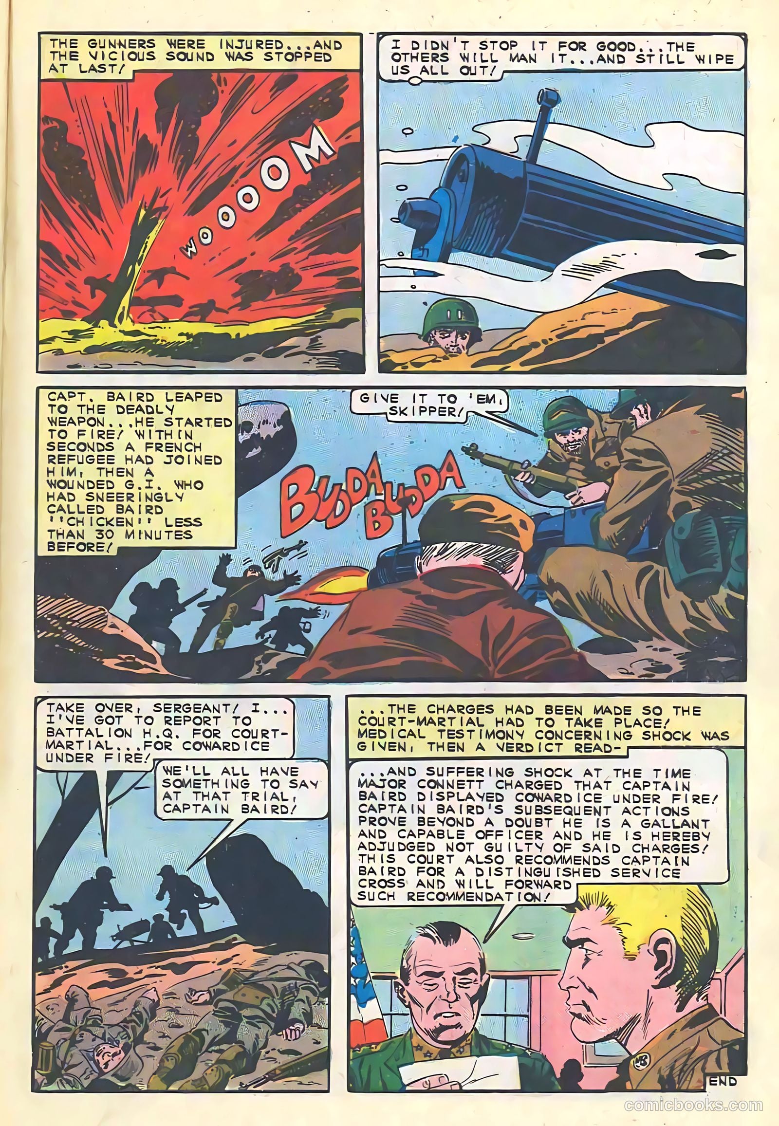 War and Attack #56 (1966) — page 33 of 36