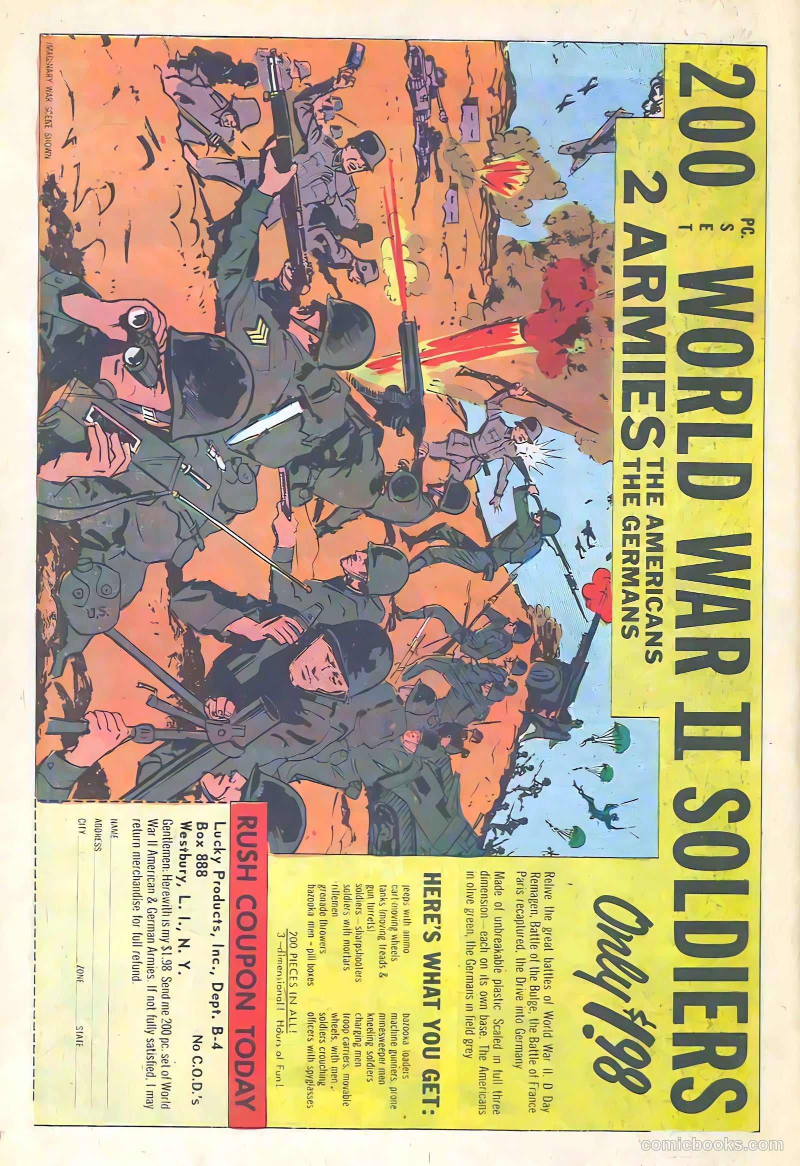 War and Attack #56 (1966) — page 34 of 36