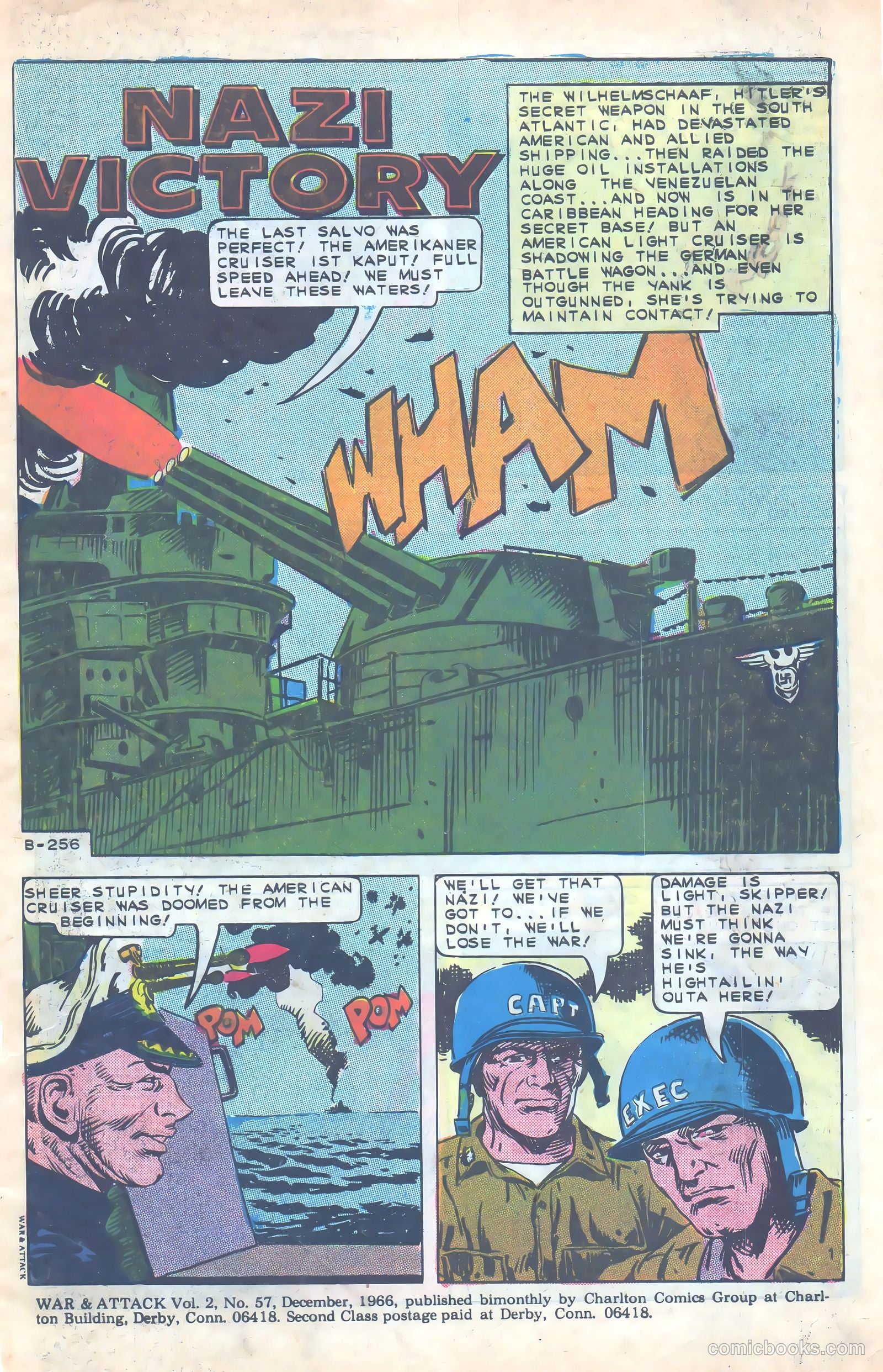 War and Attack #57 (1966) — page 3 of 36