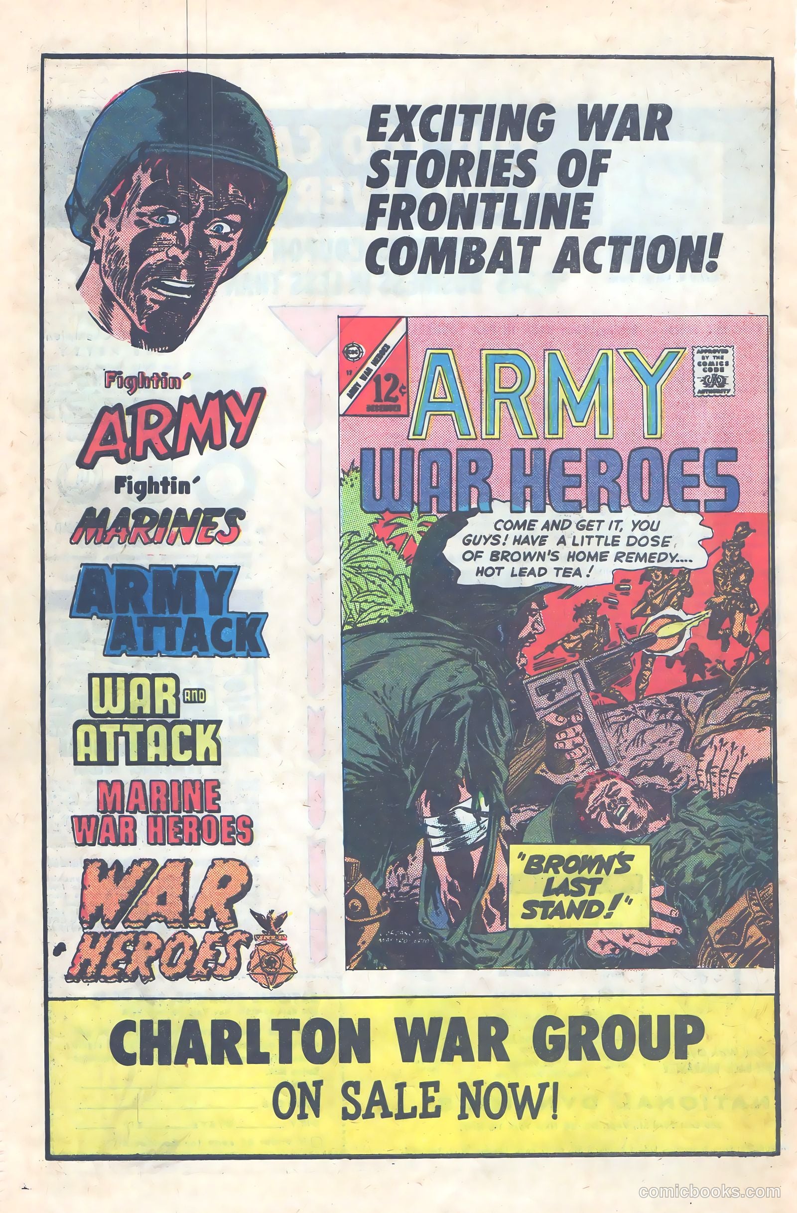 War and Attack #57 (1966) — page 8 of 36