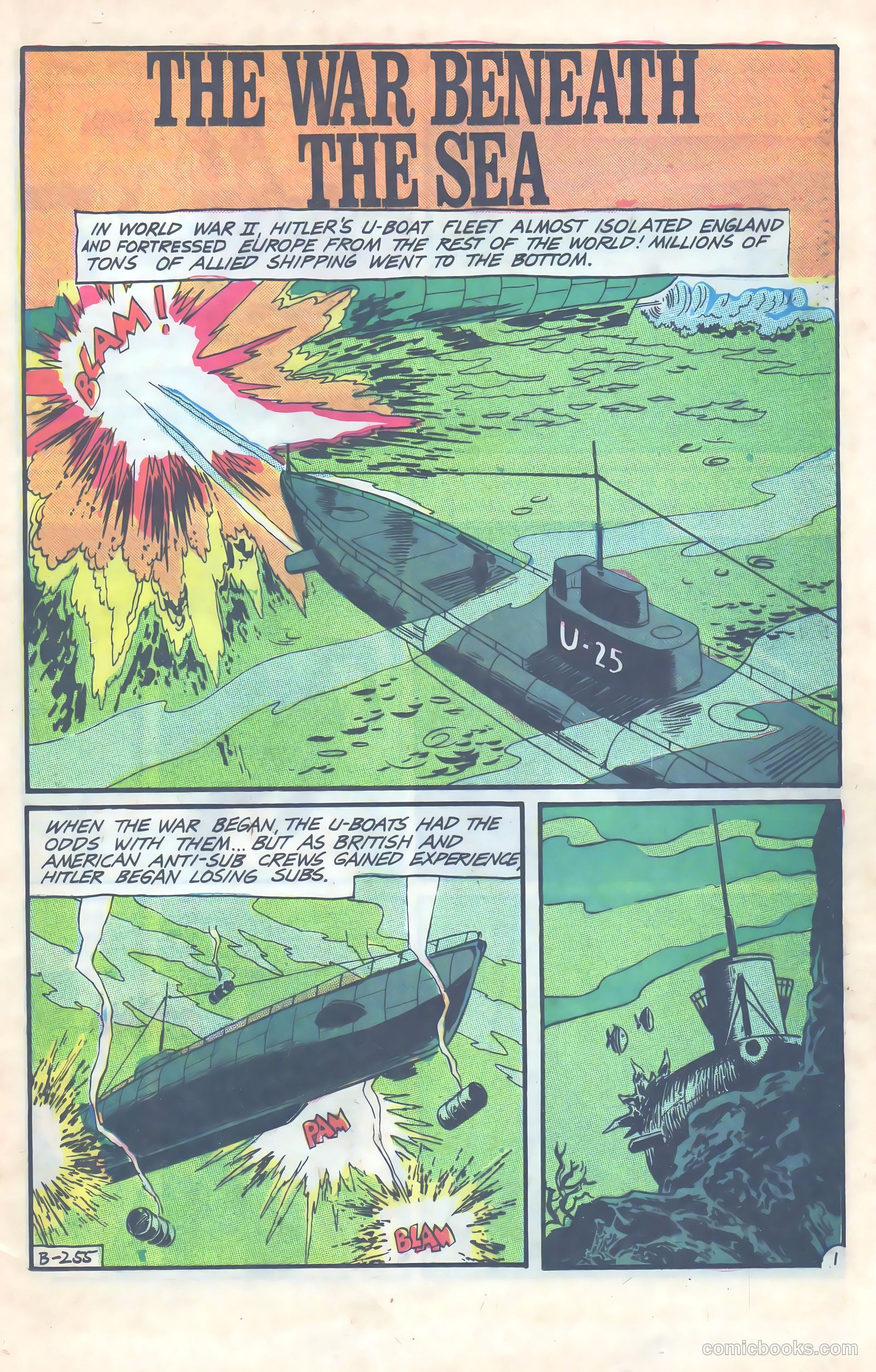 War and Attack #57 (1966) — page 21 of 36