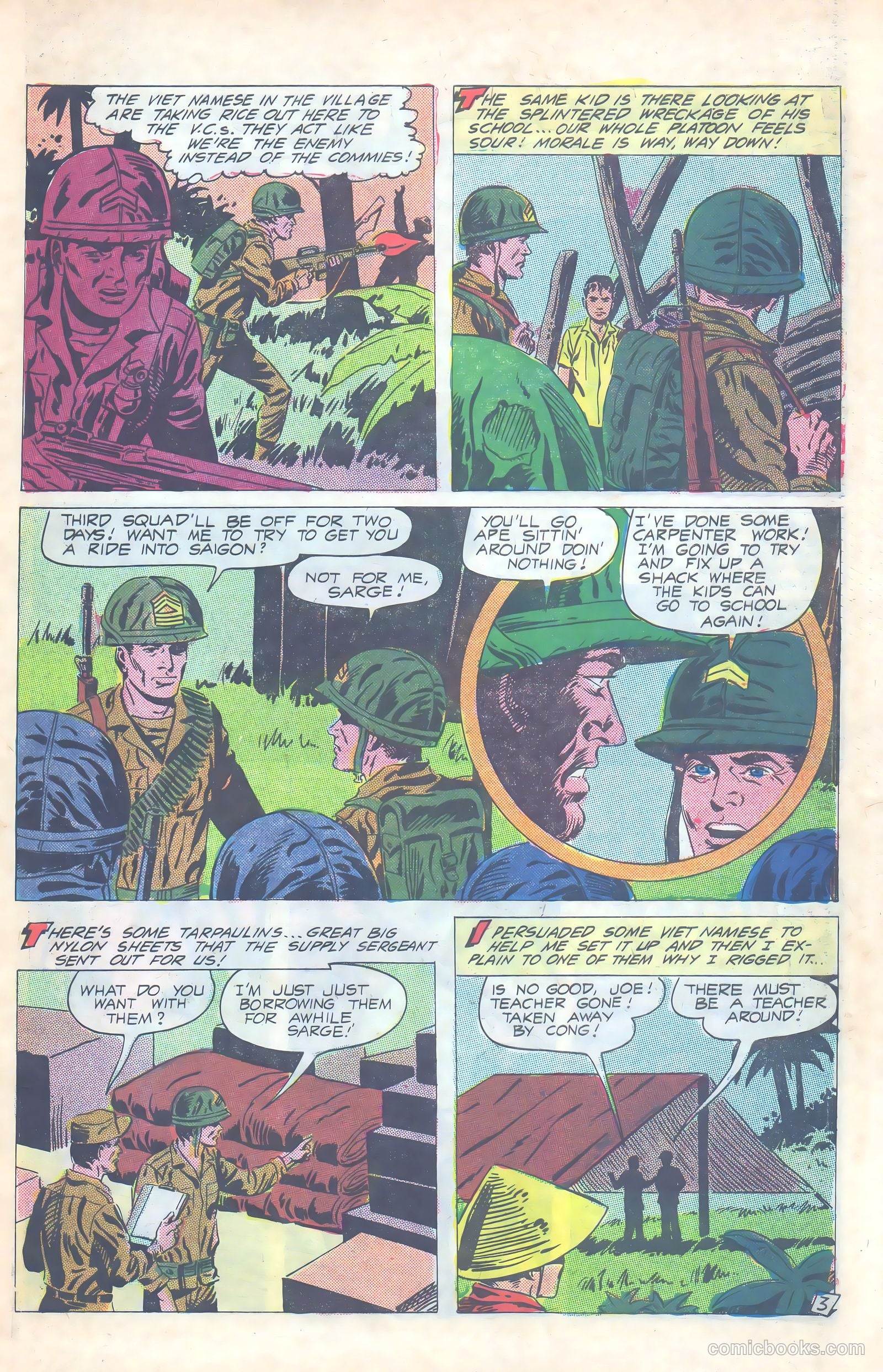 War and Attack #57 (1966) — page 27 of 36