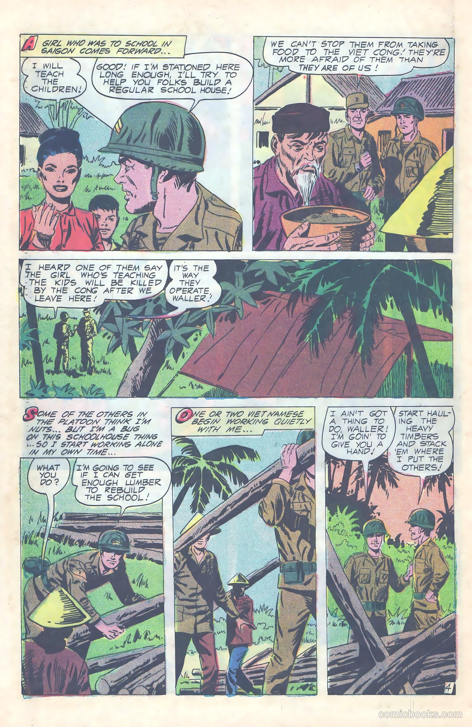 War and Attack #57 (1966) — page 28 of 36