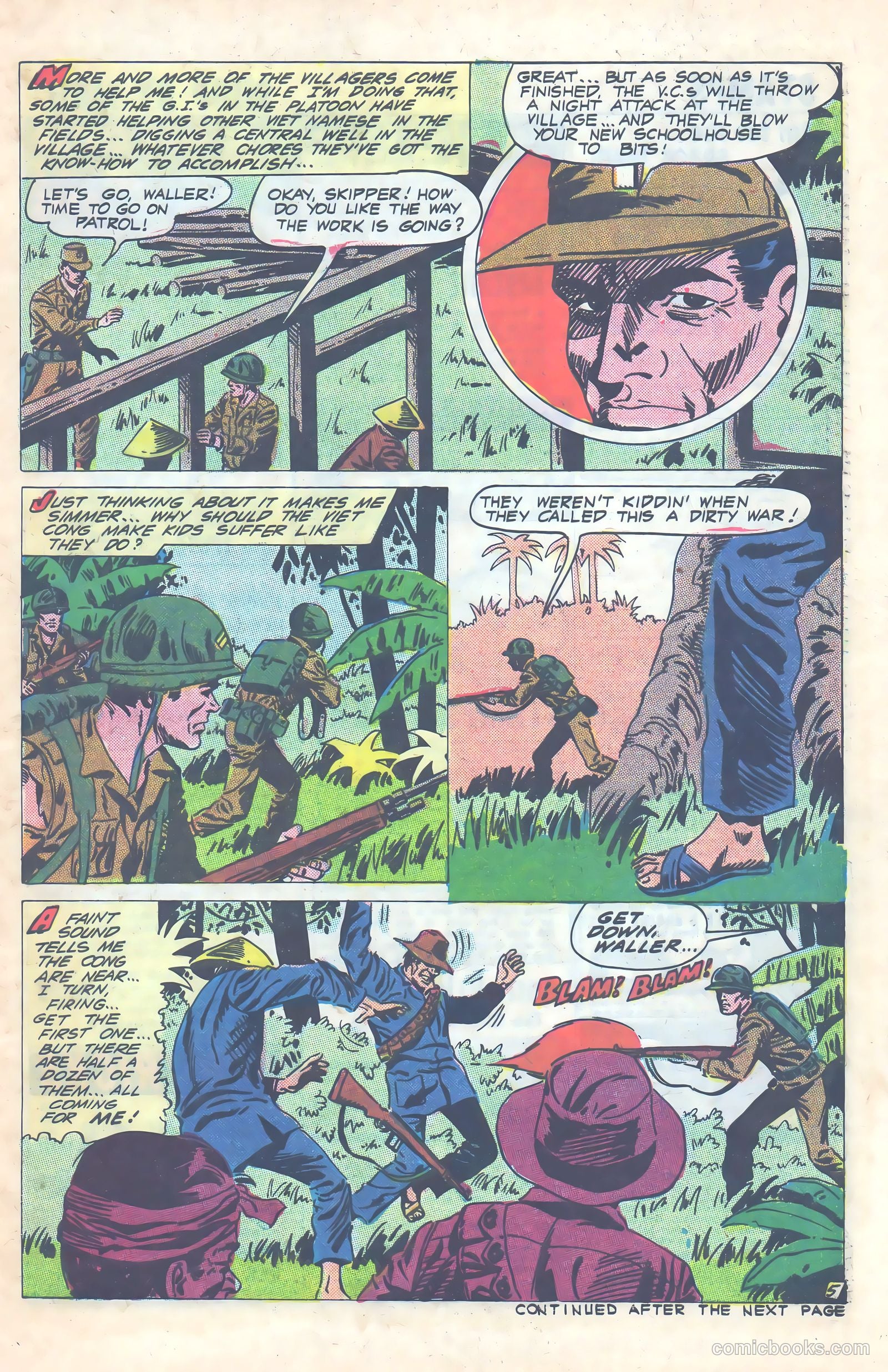 War and Attack #57 (1966) — page 29 of 36