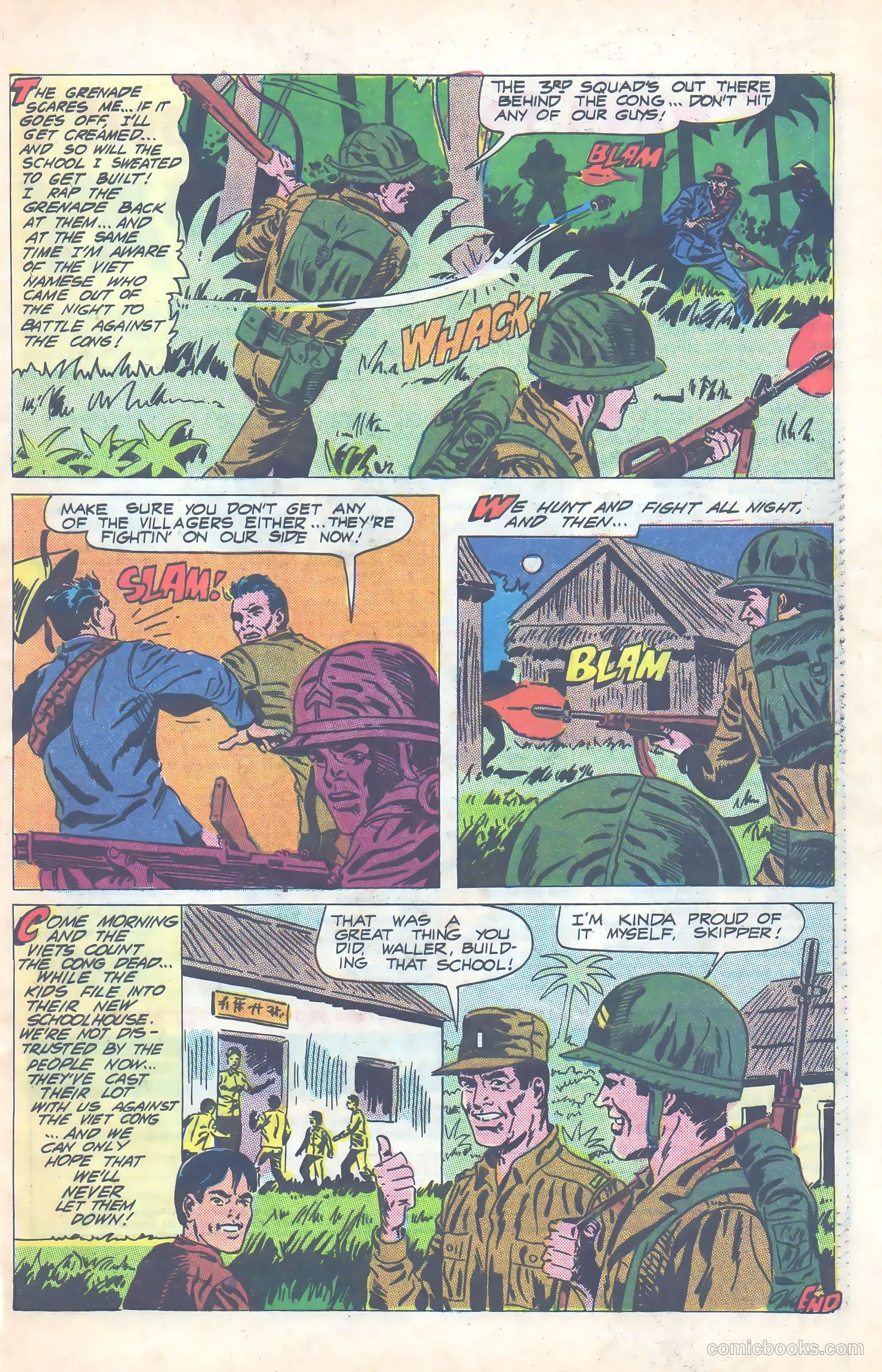 War and Attack #57 (1966) — page 33 of 36