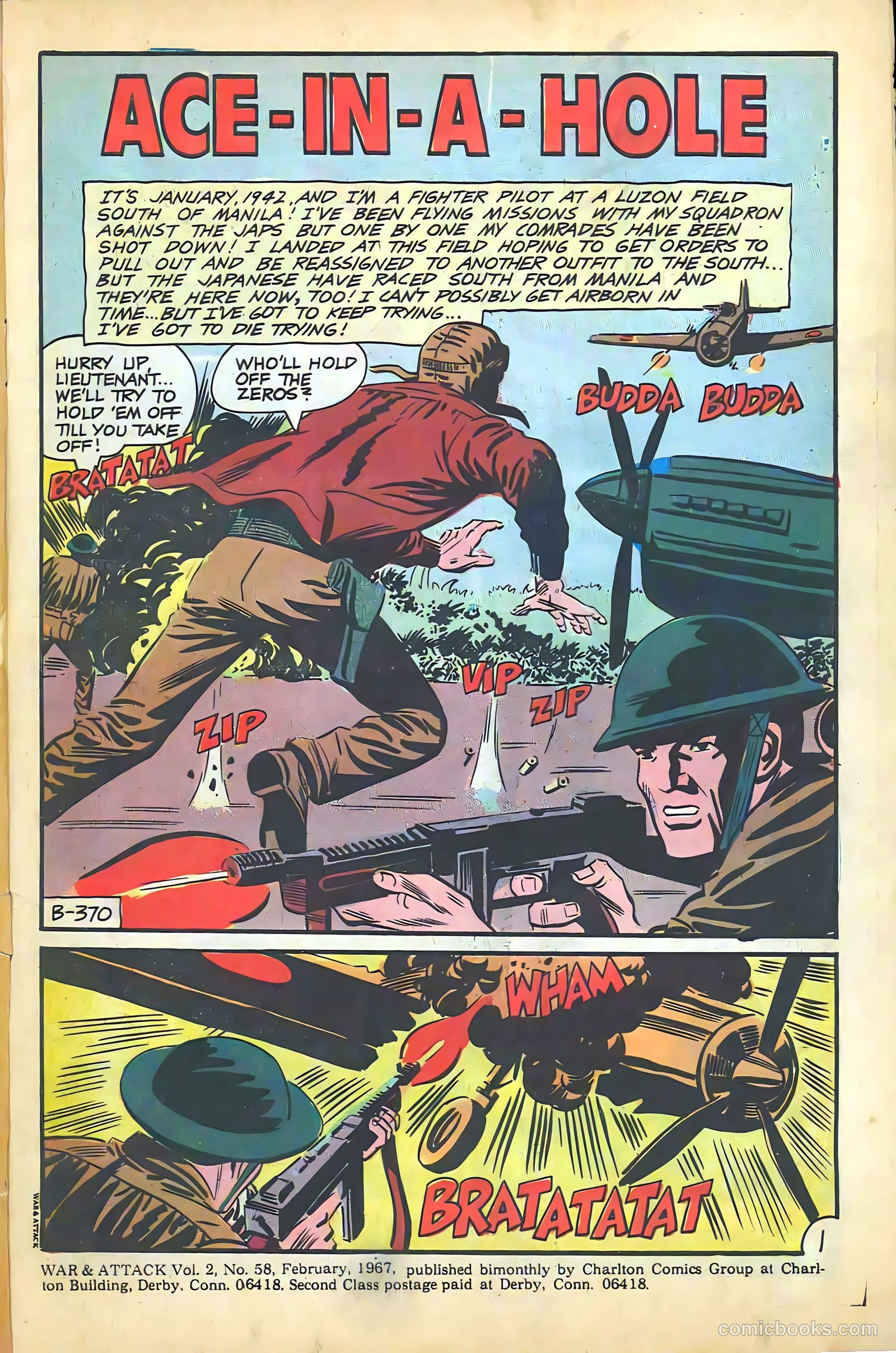 War and Attack #58 (1967) — page 3 of 36