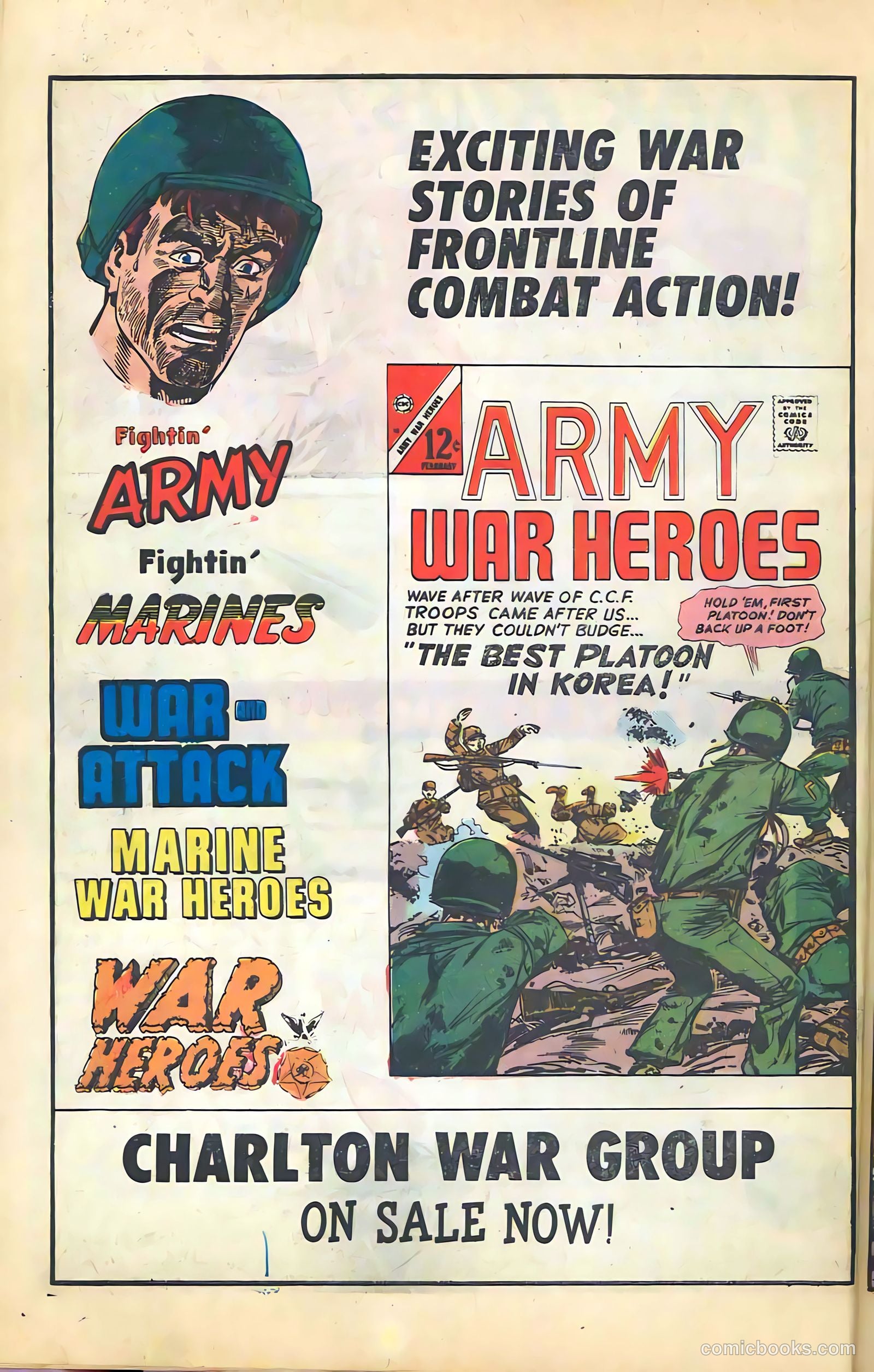 War and Attack #58 (1967) — page 8 of 36