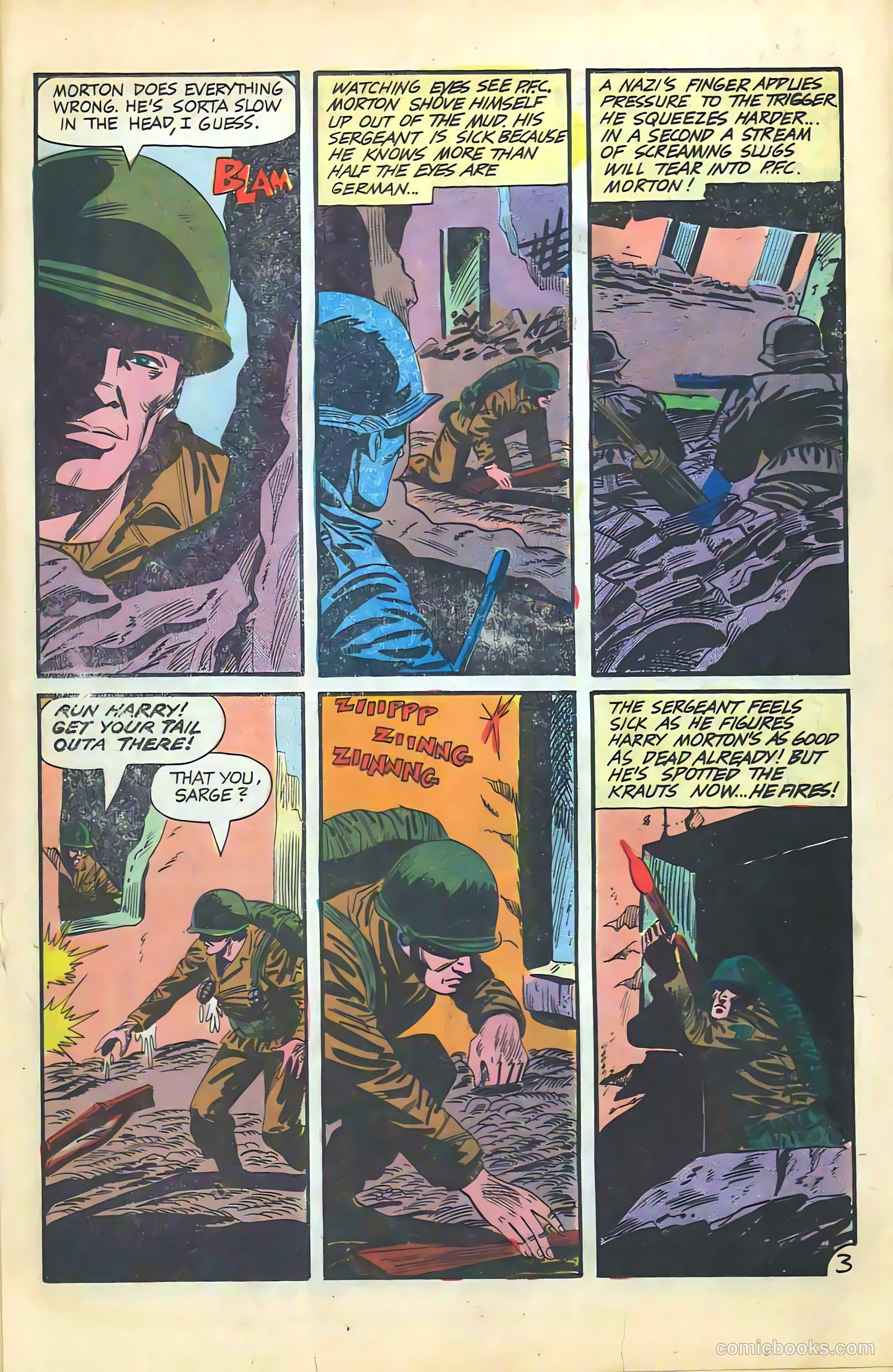 War and Attack #58 (1967) — page 17 of 36