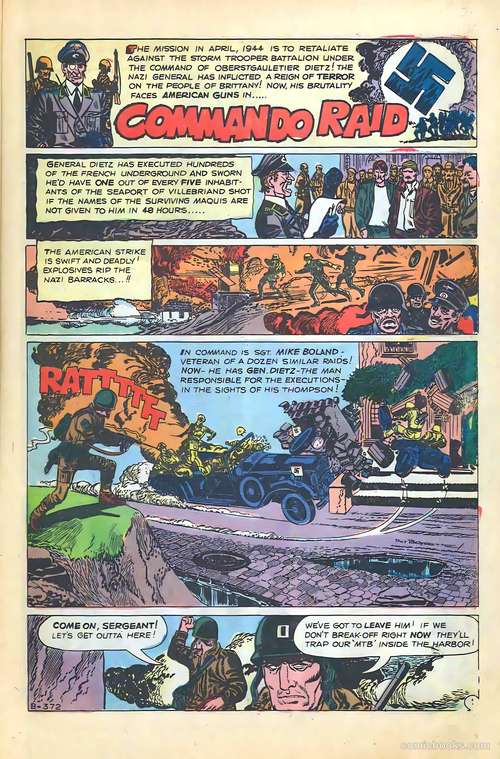 War and Attack #58 (1967) — page 25 of 36