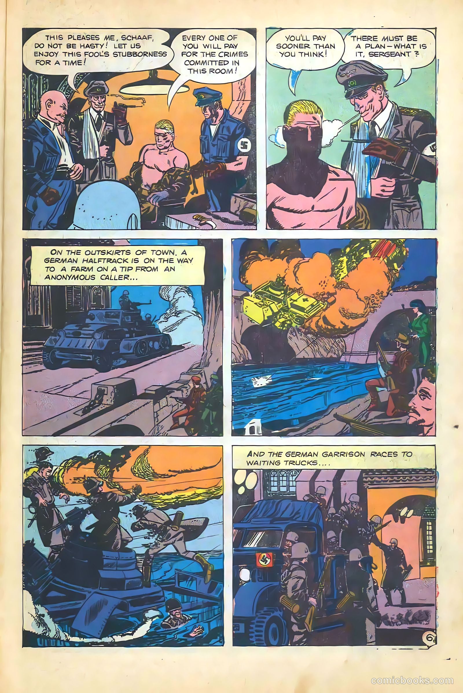 War and Attack #58 (1967) — page 31 of 36