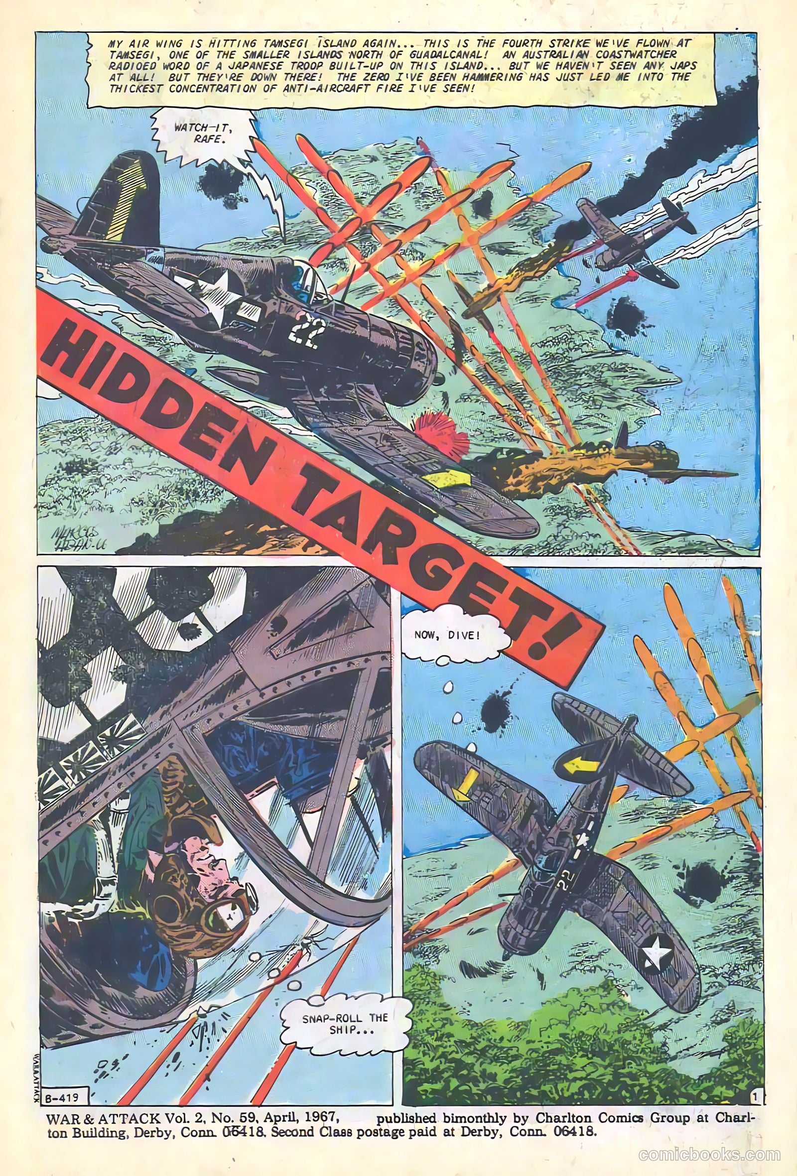 War and Attack #59 (1967) — page 3 of 36