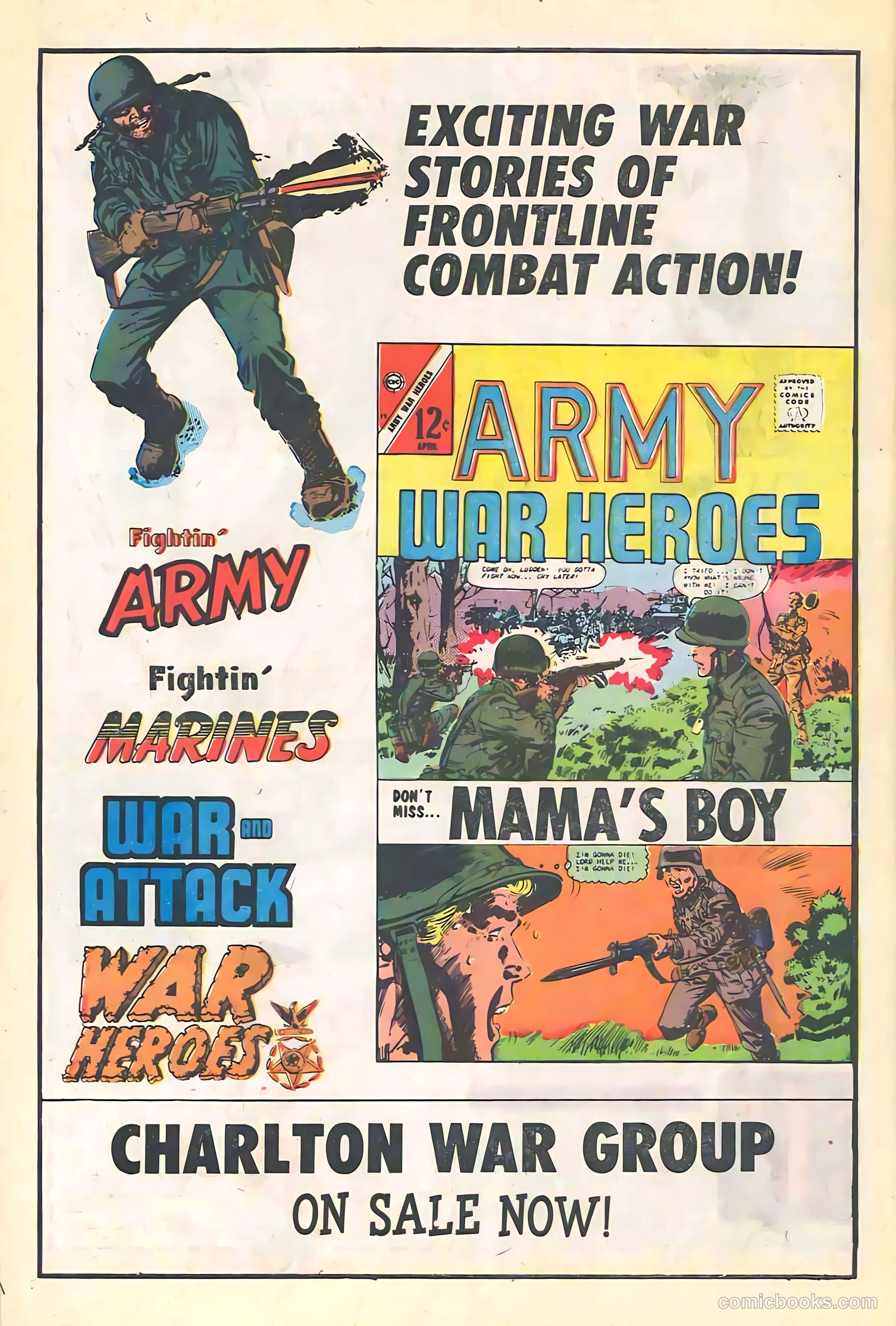 War and Attack #59 (1967) — page 8 of 36