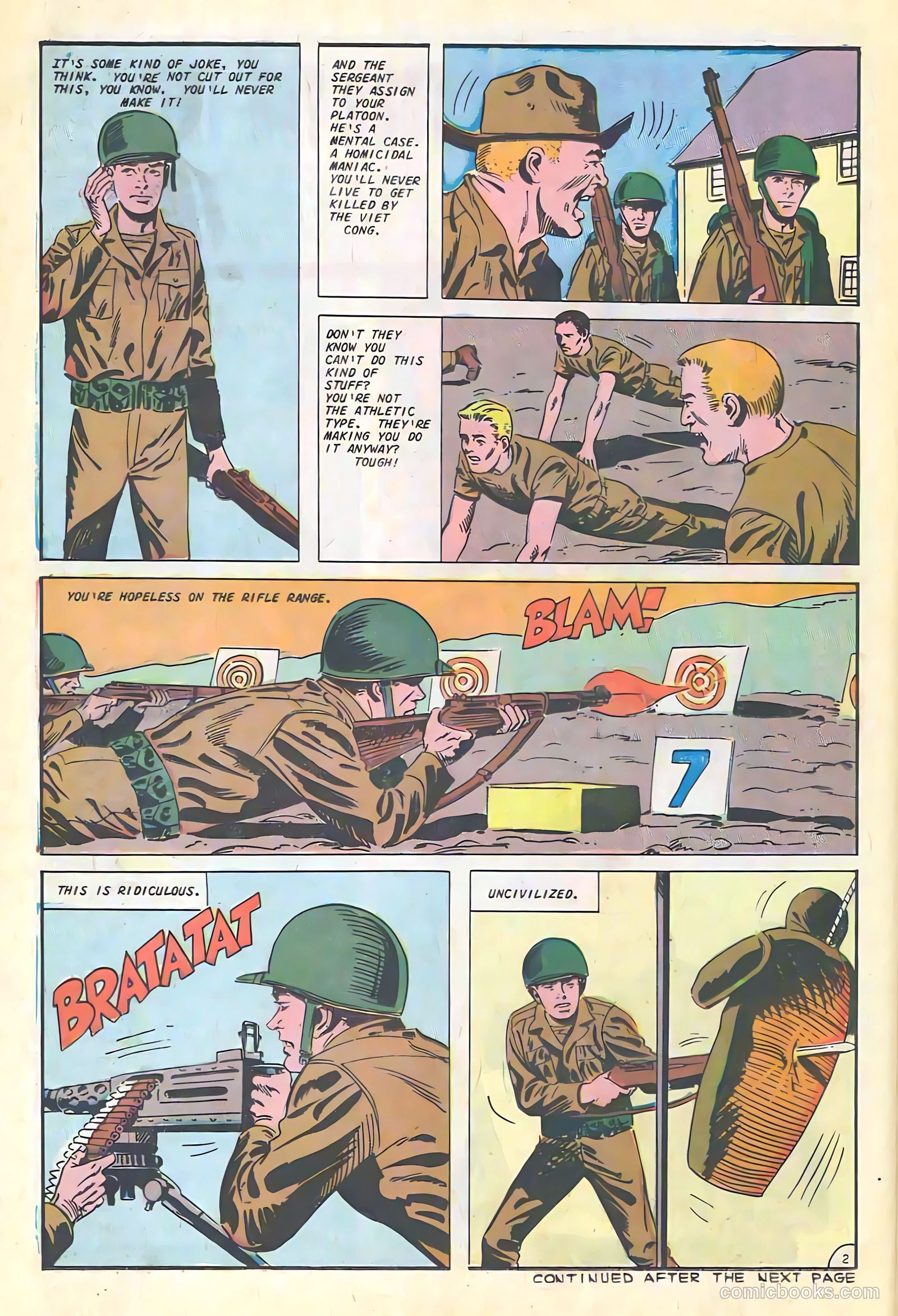 War and Attack #59 (1967) — page 22 of 36