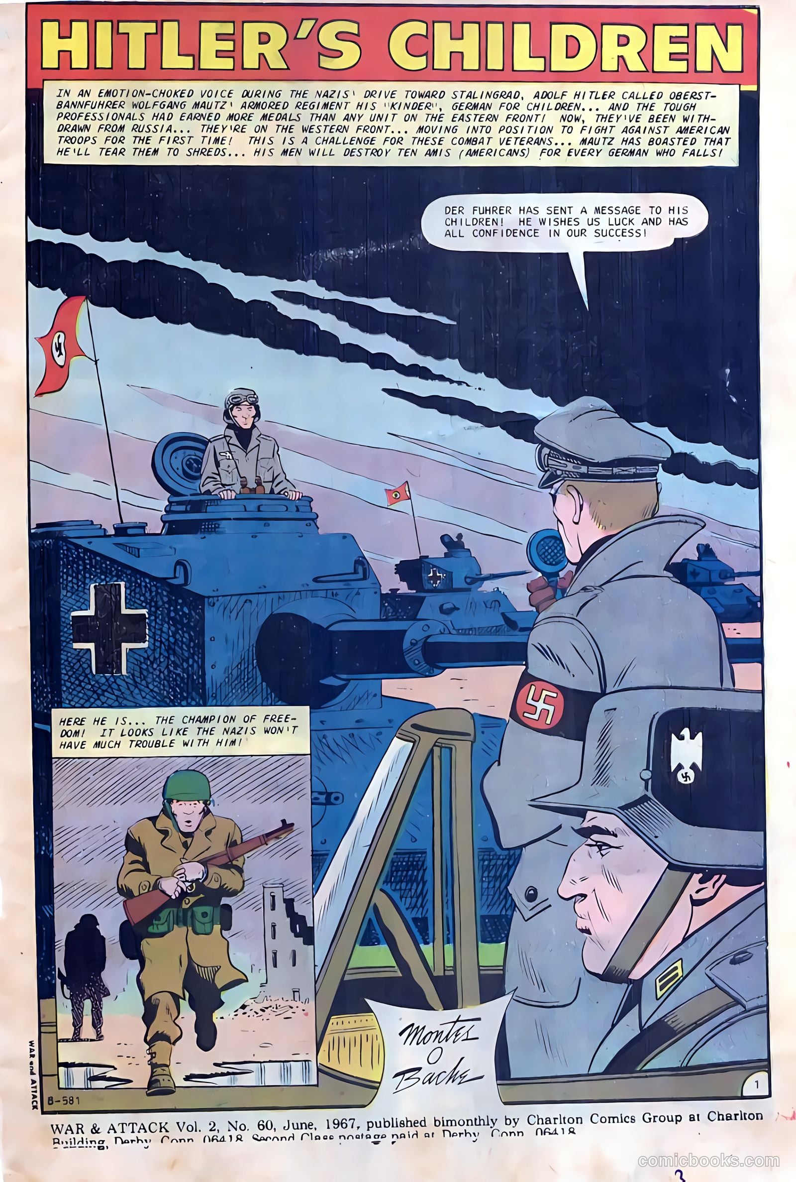 War and Attack #60 (1967) — page 3 of 36