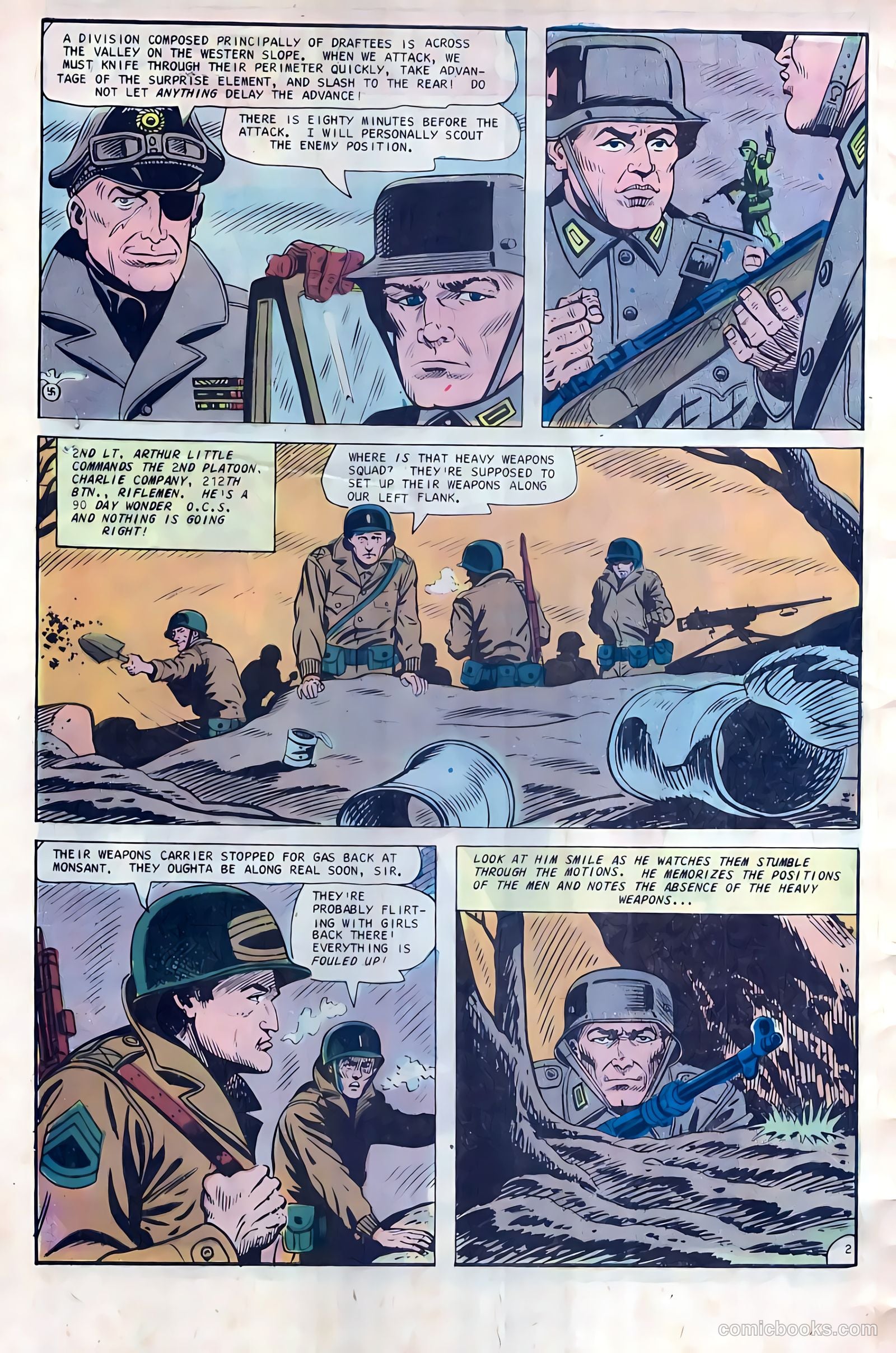 War and Attack #60 (1967) — page 4 of 36