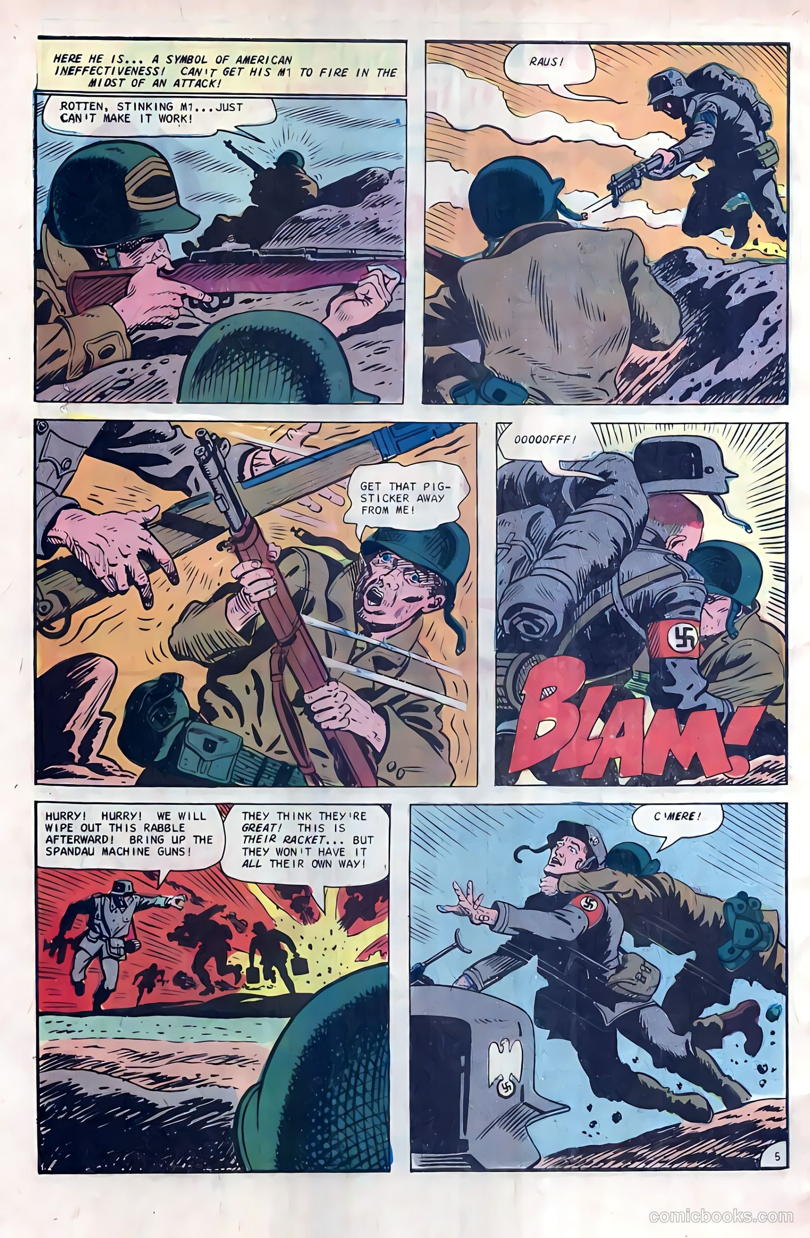 War and Attack #60 (1967) — page 8 of 36