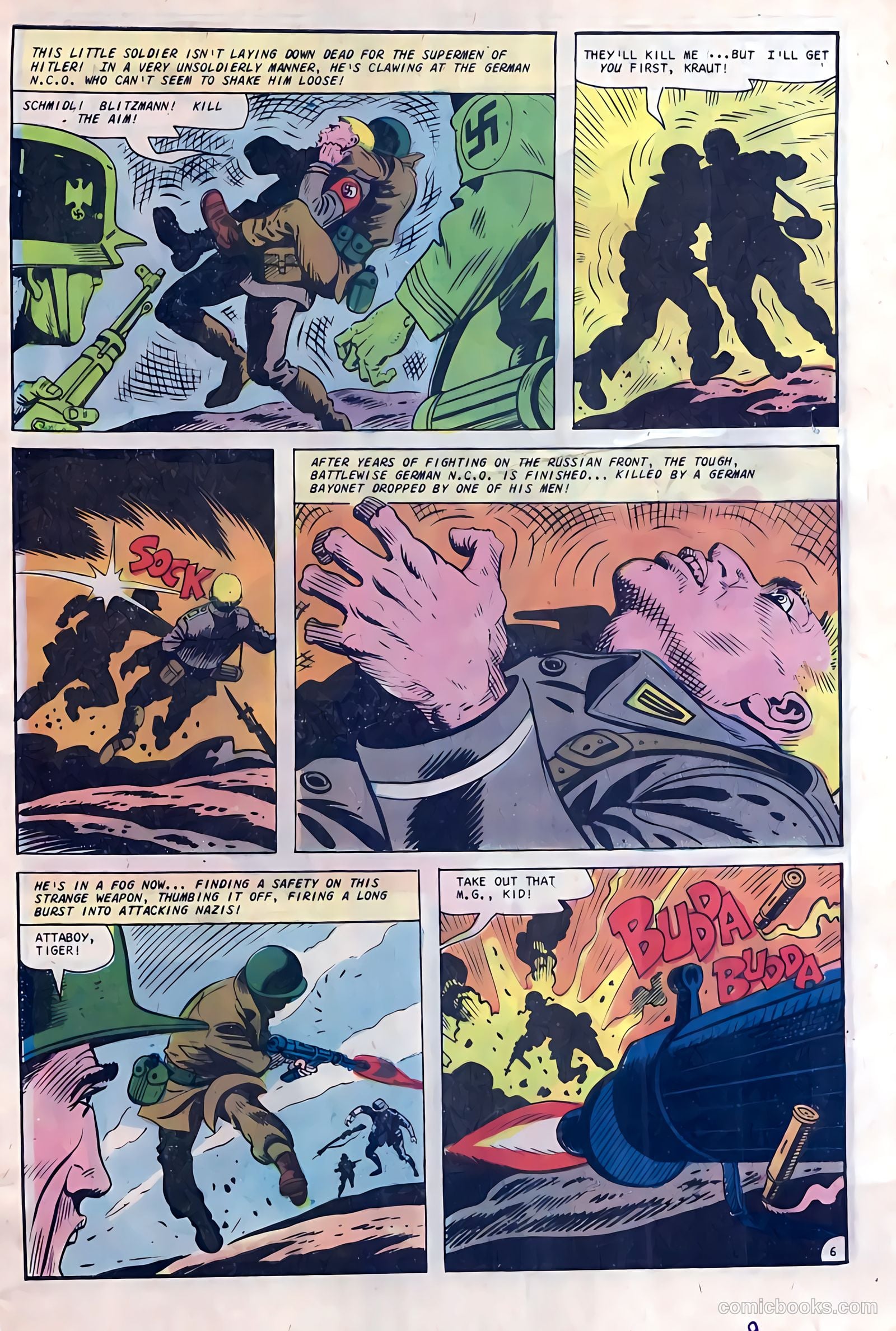 War and Attack #60 (1967) — page 9 of 36