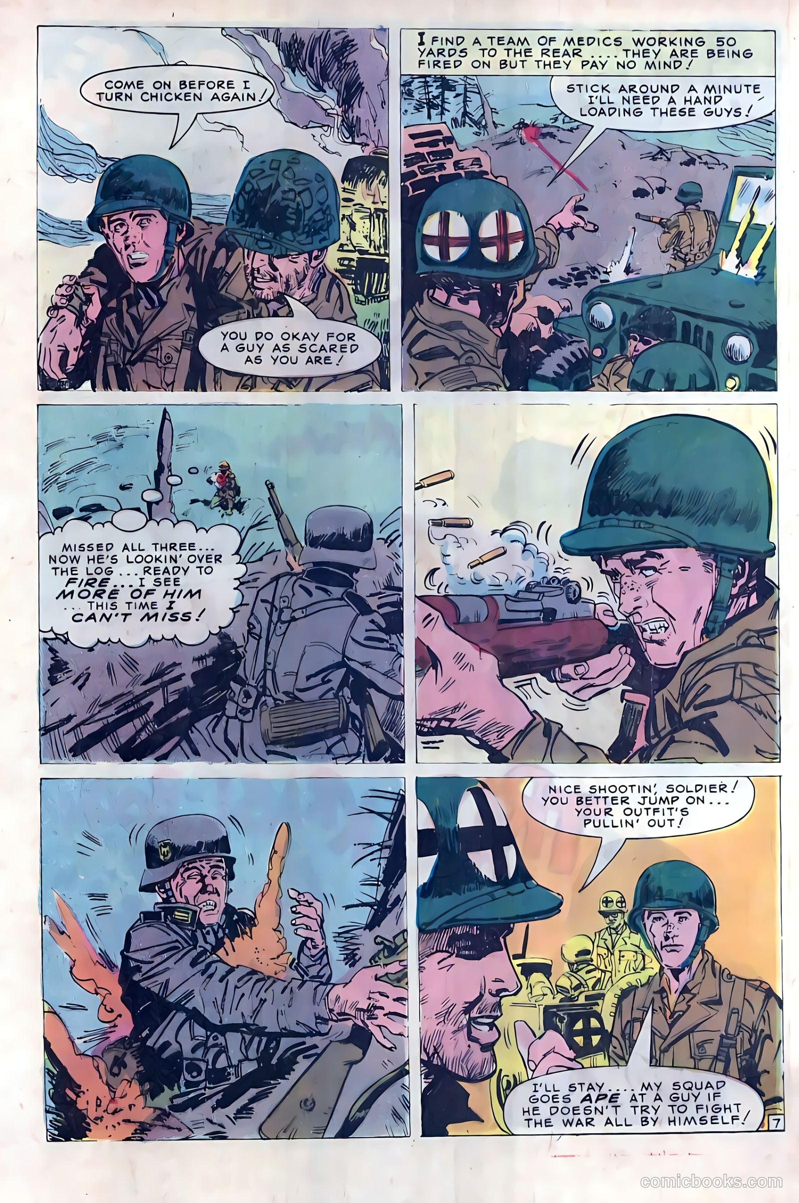 War and Attack #60 (1967) — page 32 of 36