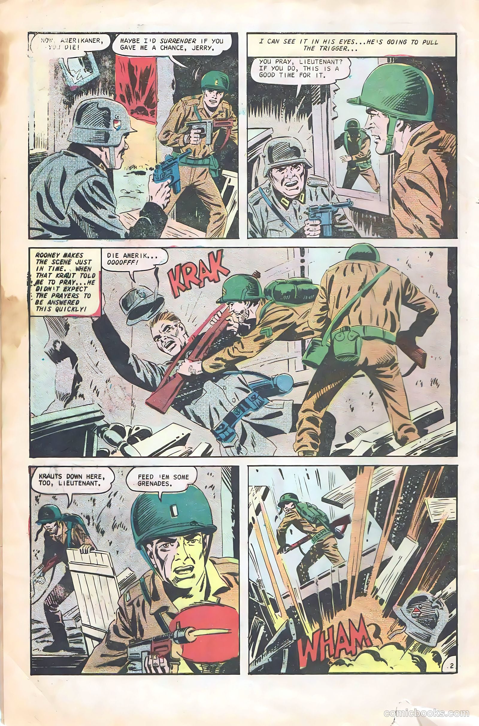 War and Attack #61 (1967) — page 4 of 36