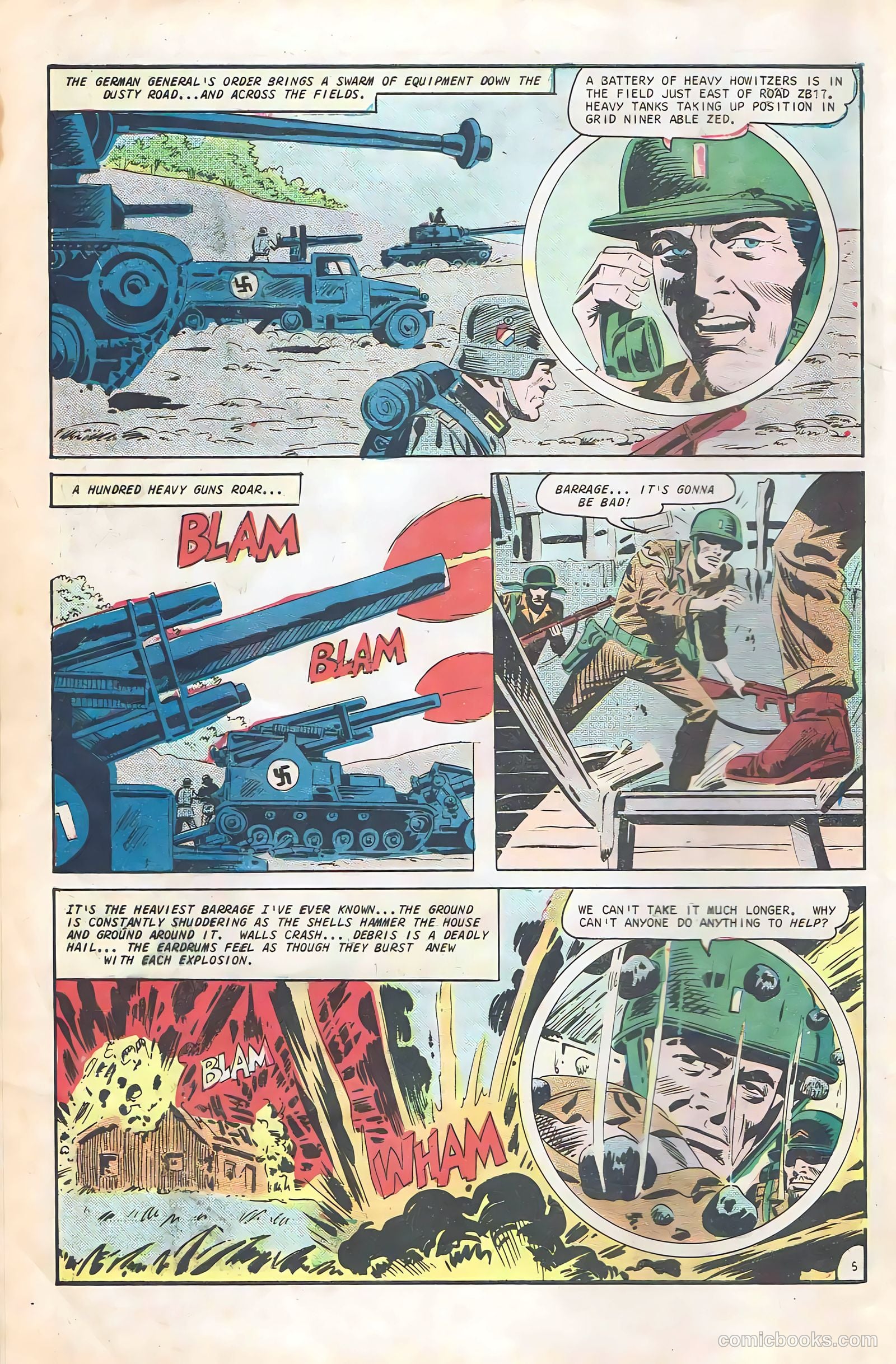 War and Attack #61 (1967) — page 8 of 36