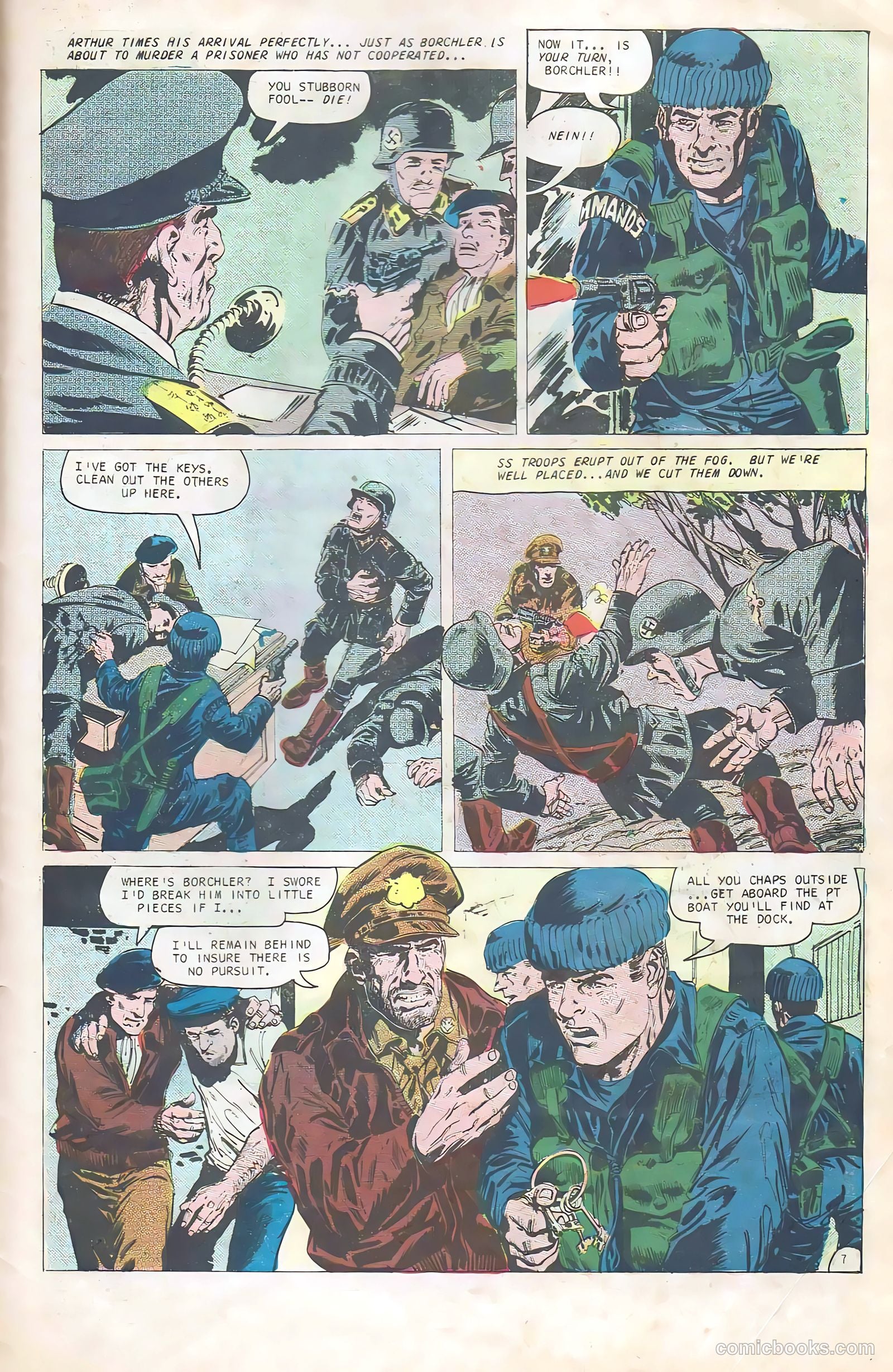 War and Attack #61 (1967) — page 31 of 36