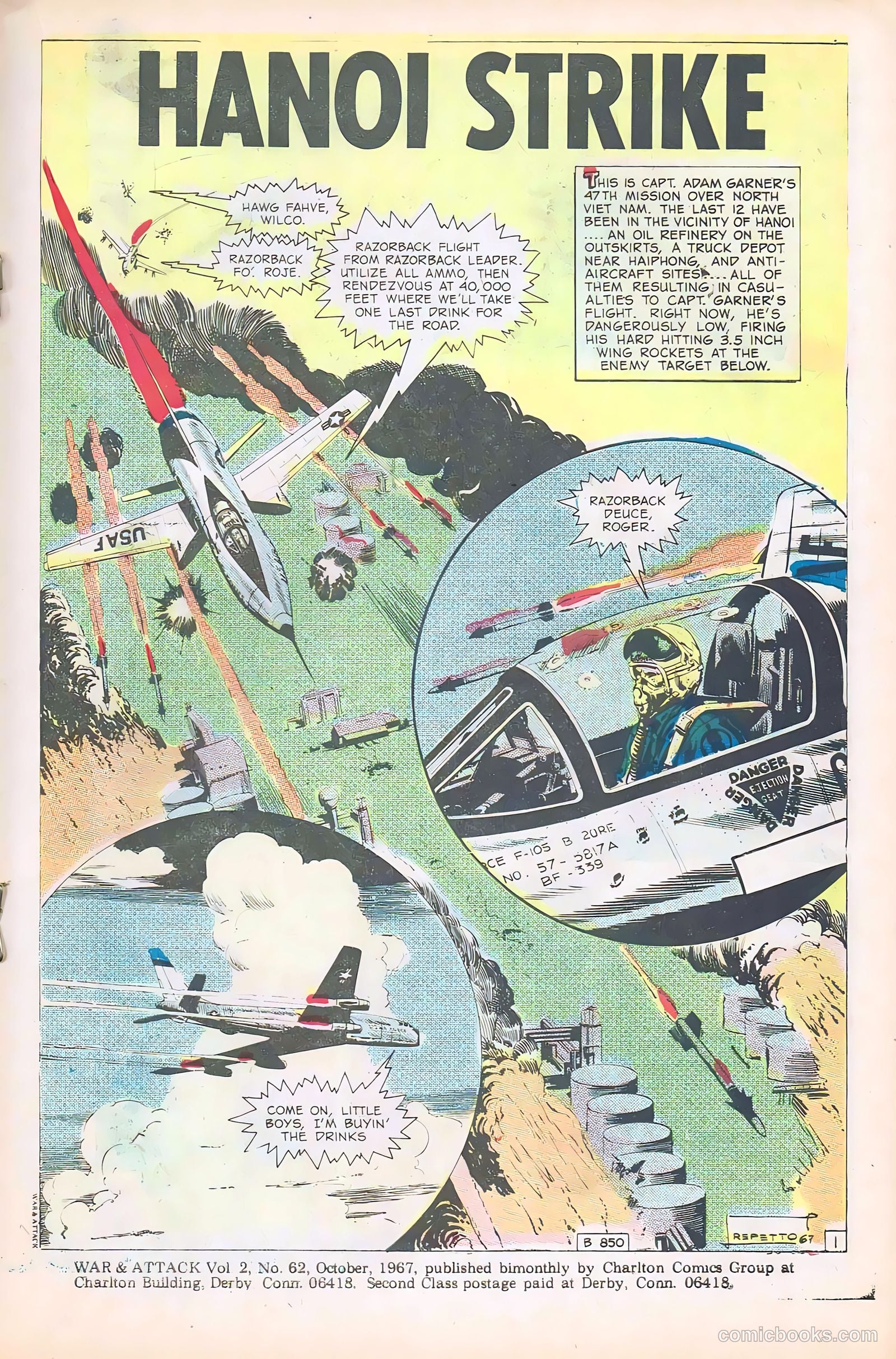 War and Attack #62 (1967) — page 3 of 36