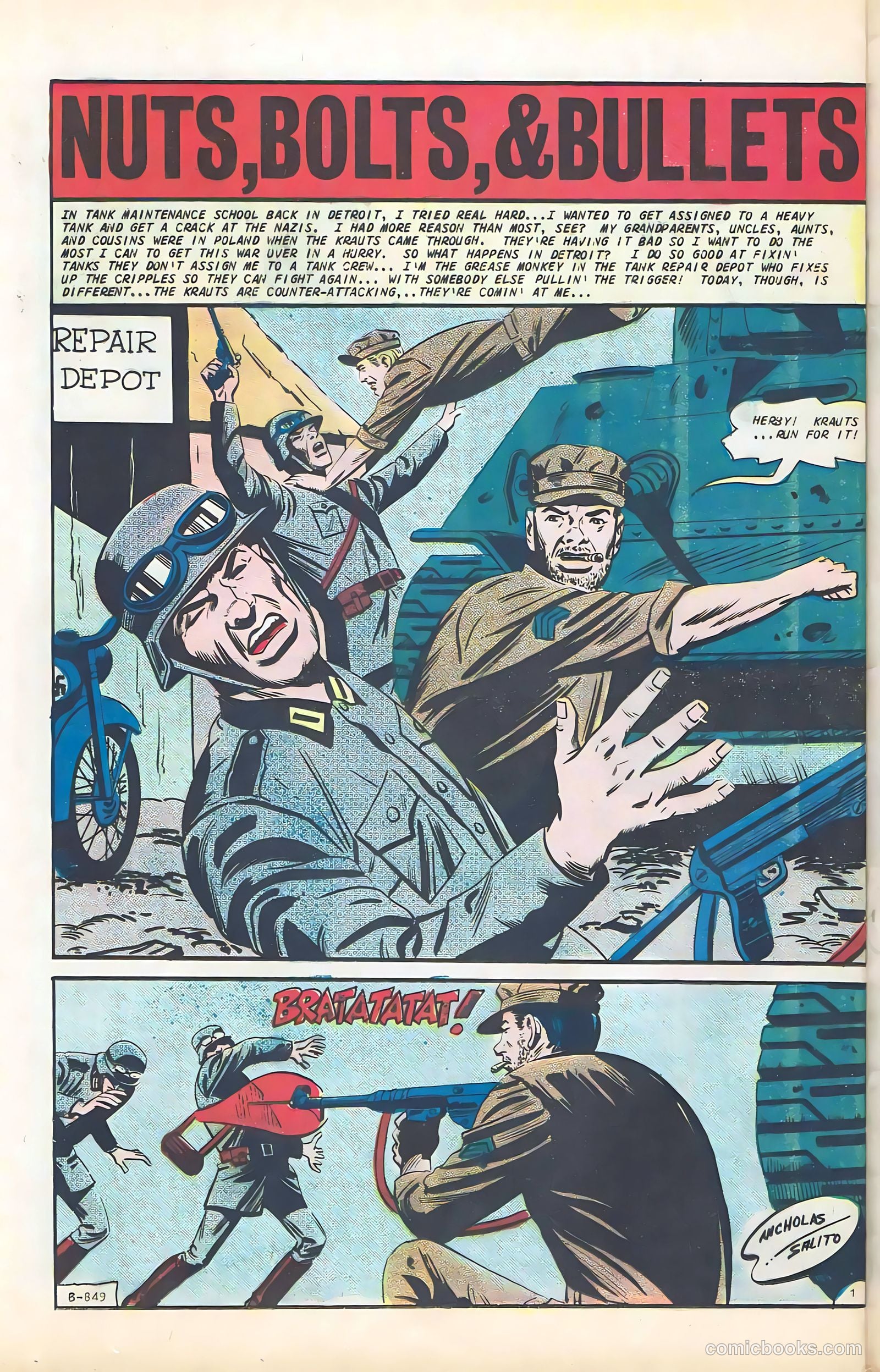 War and Attack #62 (1967) — page 12 of 36