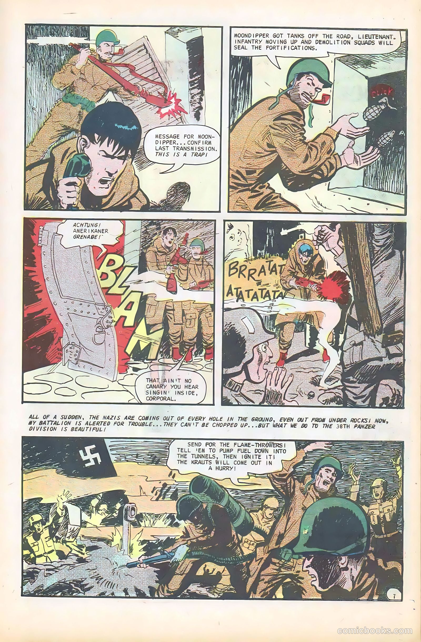 War and Attack #62 (1967) — page 31 of 36