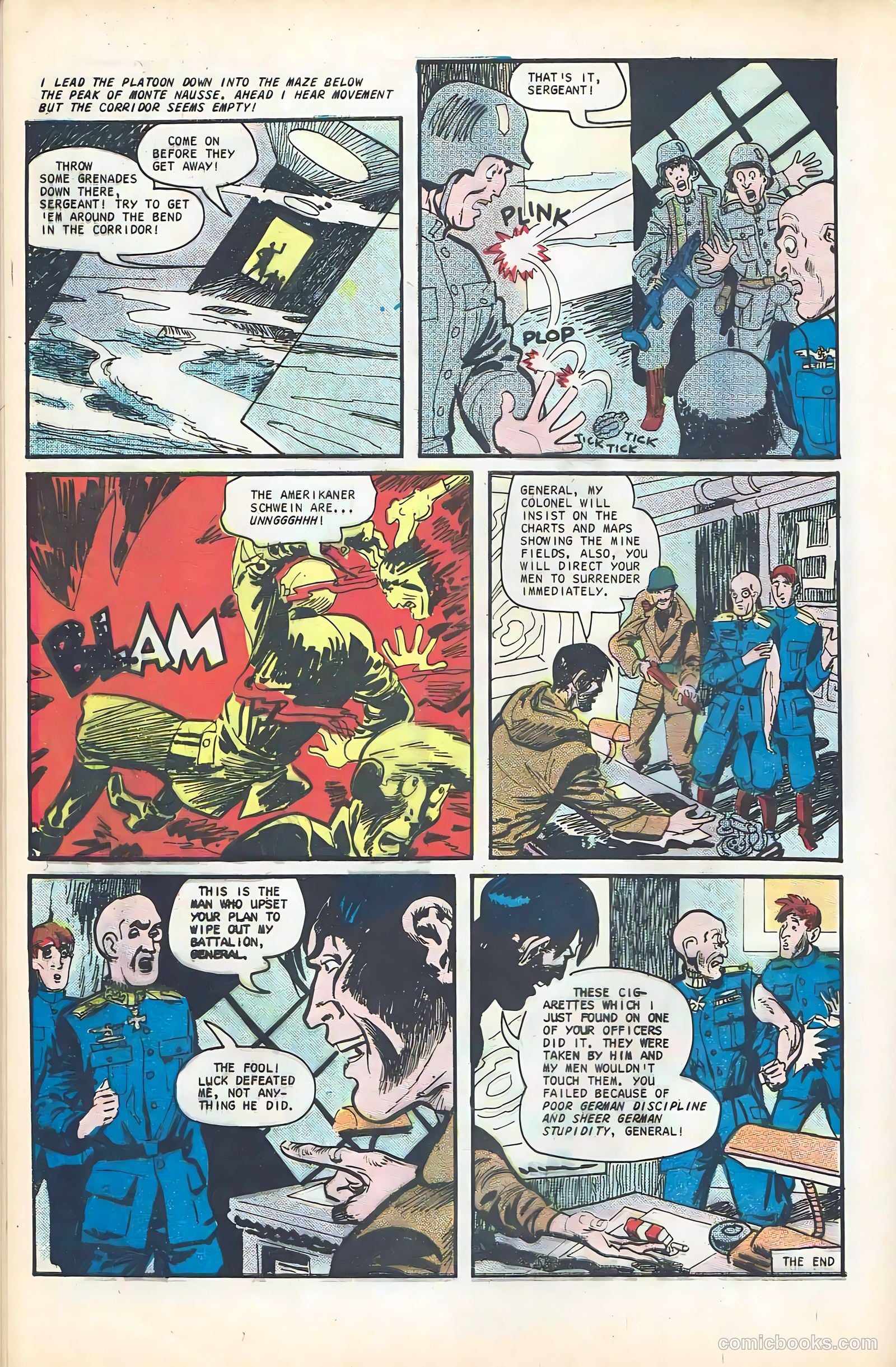 War and Attack #62 (1967) — page 32 of 36