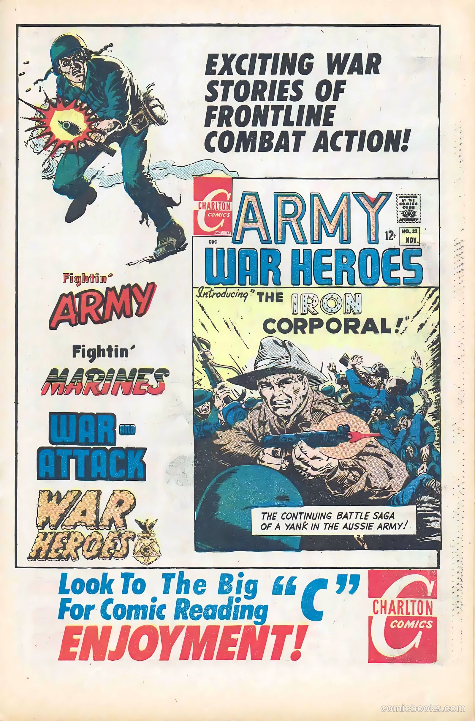 War and Attack #62 (1967) — page 33 of 36
