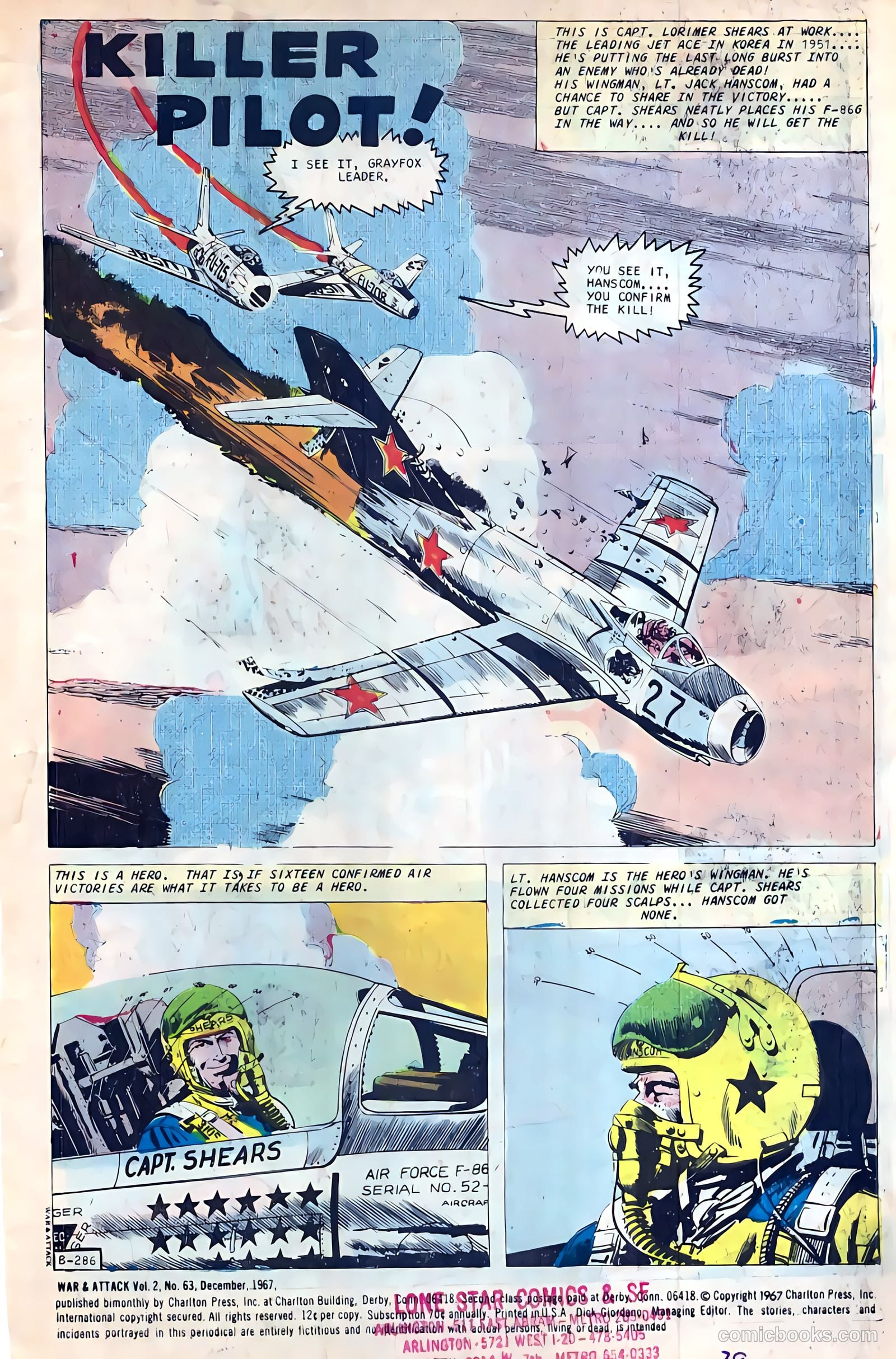 War and Attack #63 (1967) — page 3 of 36