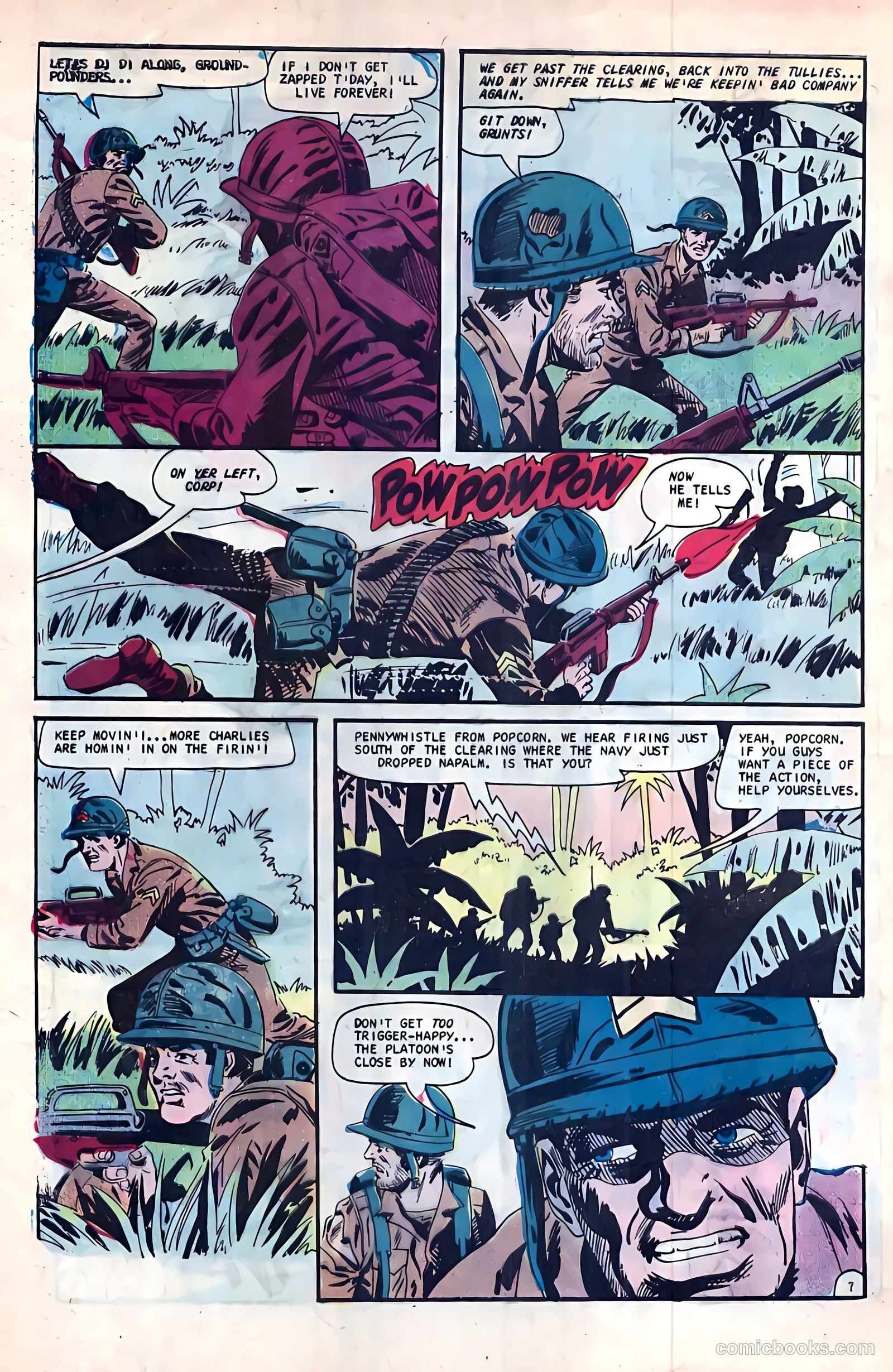 War and Attack #63 (1967) — page 32 of 36