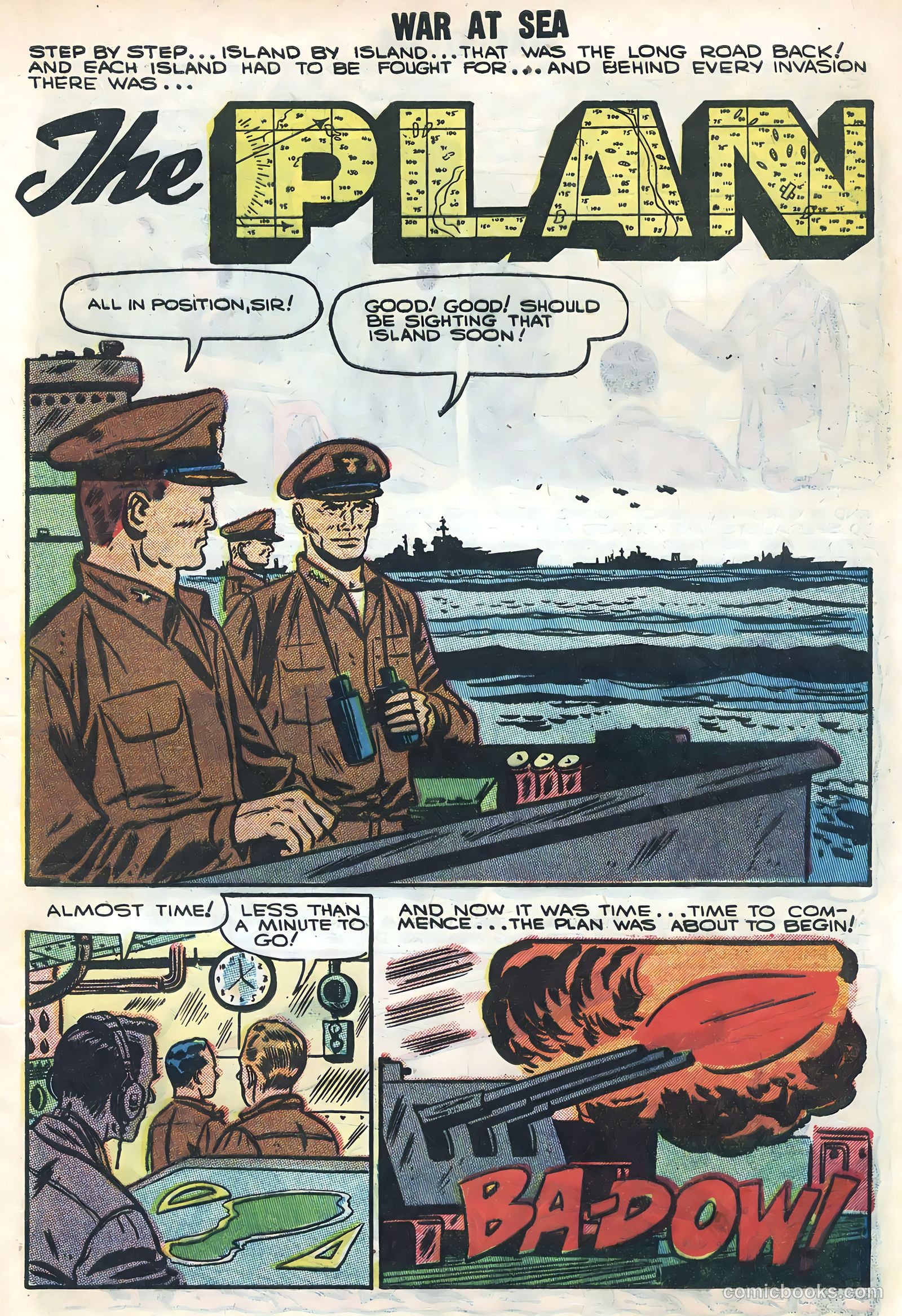 War at Sea #22 (1957) — page 9 of 36